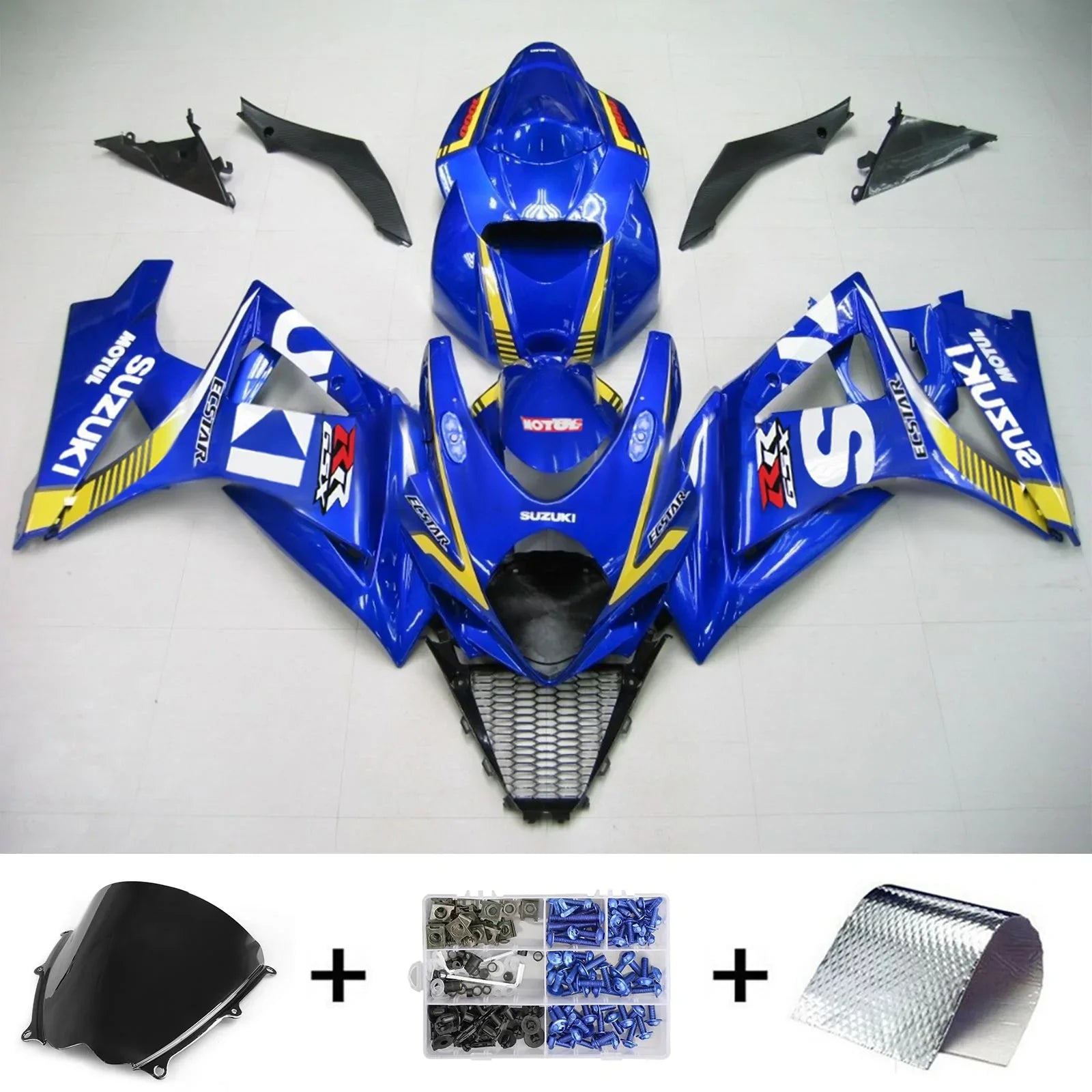 Kit de carénage Amotopart Suzuki GSXR1000 2007-2008