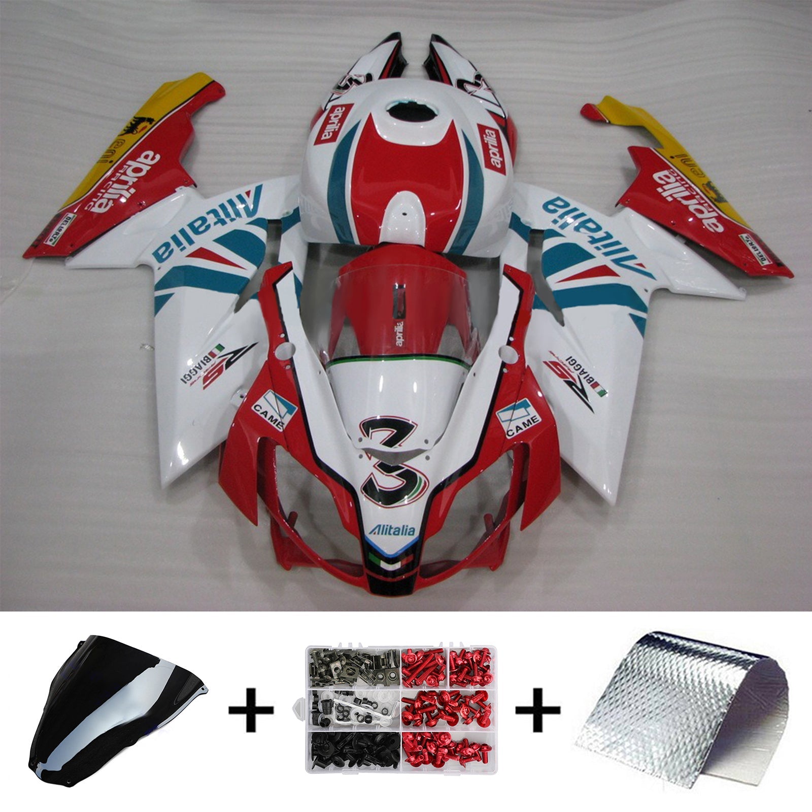 Kit carenatura Amotopart 2006-2011 Aprilia RS125