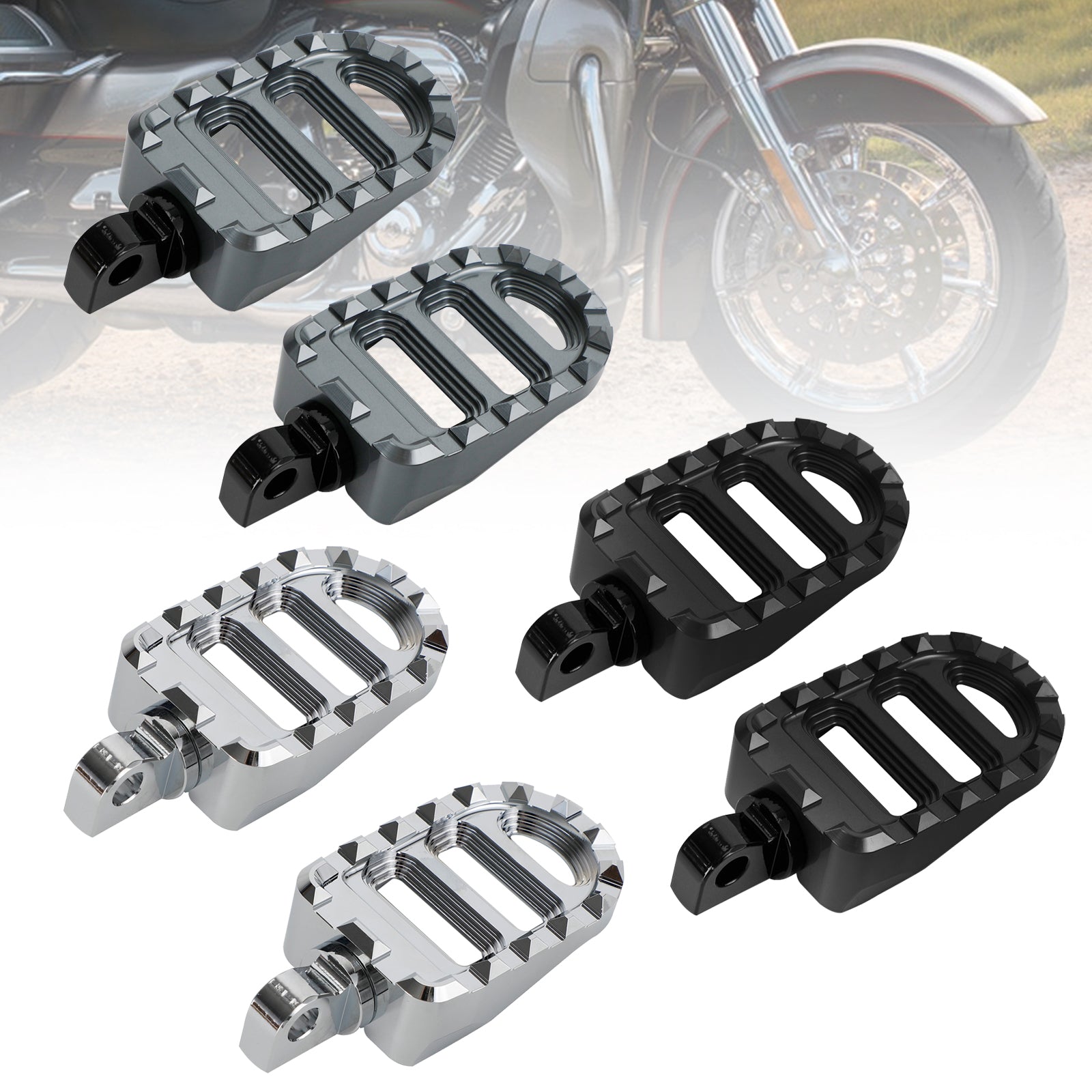 Repose-pieds Avant Pour Harley Sportster 883 Hugger XLH883 (1996-2003) - Occasion à Réparer