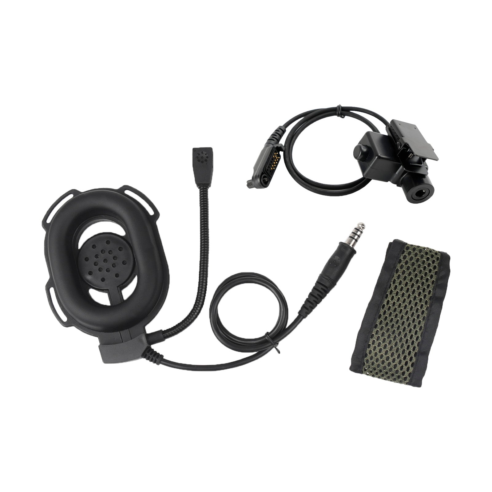 Microfono Per Cuffie Tattiche Z Tactical – Modello Z040, Per Comtac II/III/IV, Cavo 20cm, Nero