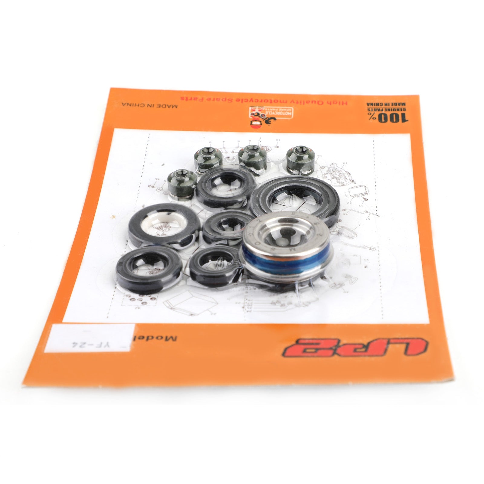 Kit de joints d'huile moteur 11 pièces pour Honda XL125V XLV125 01-10 VT125C Shadow 99-08 générique