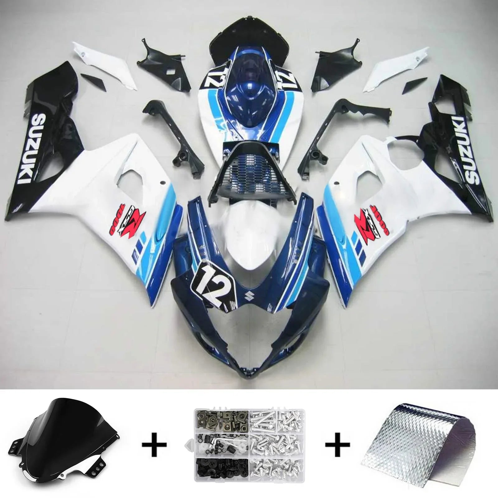 Kit de carénage Amotopart Suzuki GSXR1000 2005-2006