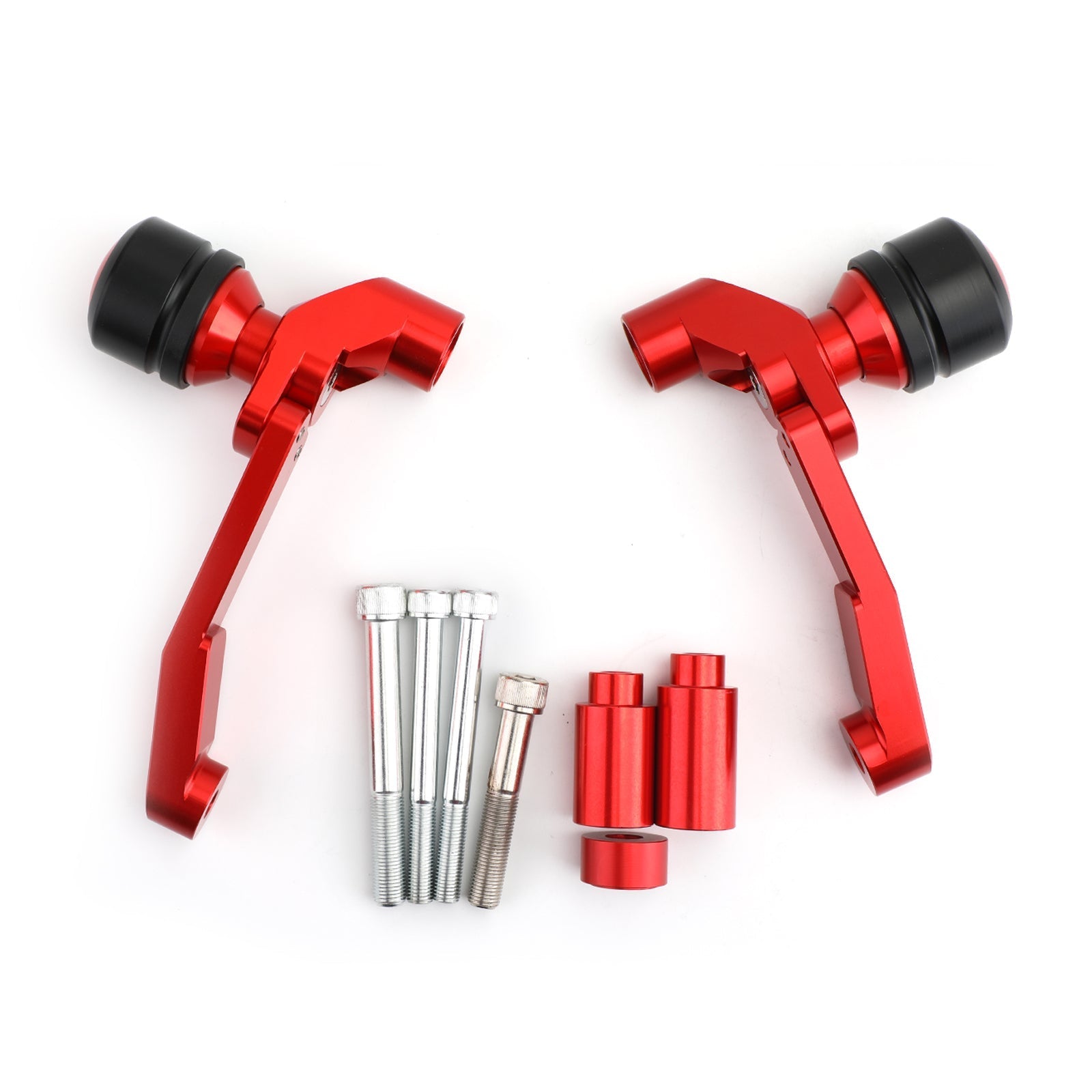 Kit de protections contre les collisions de châssis moteur pour Honda CB650R 2019-2021 Rouge Generic