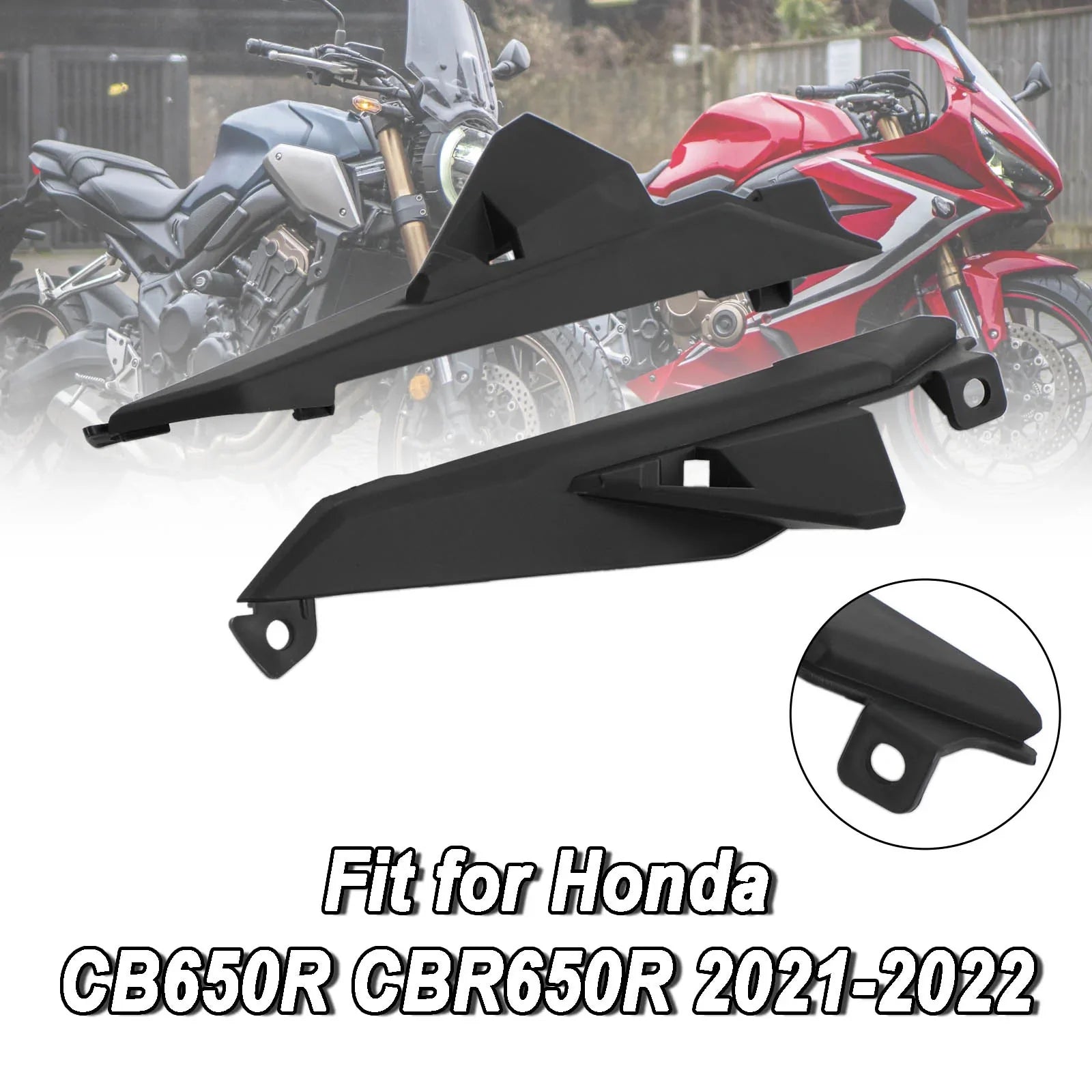 2021-2022 Honda CB650R CBR650R Pannello del sedile laterale posteriore Carenatura