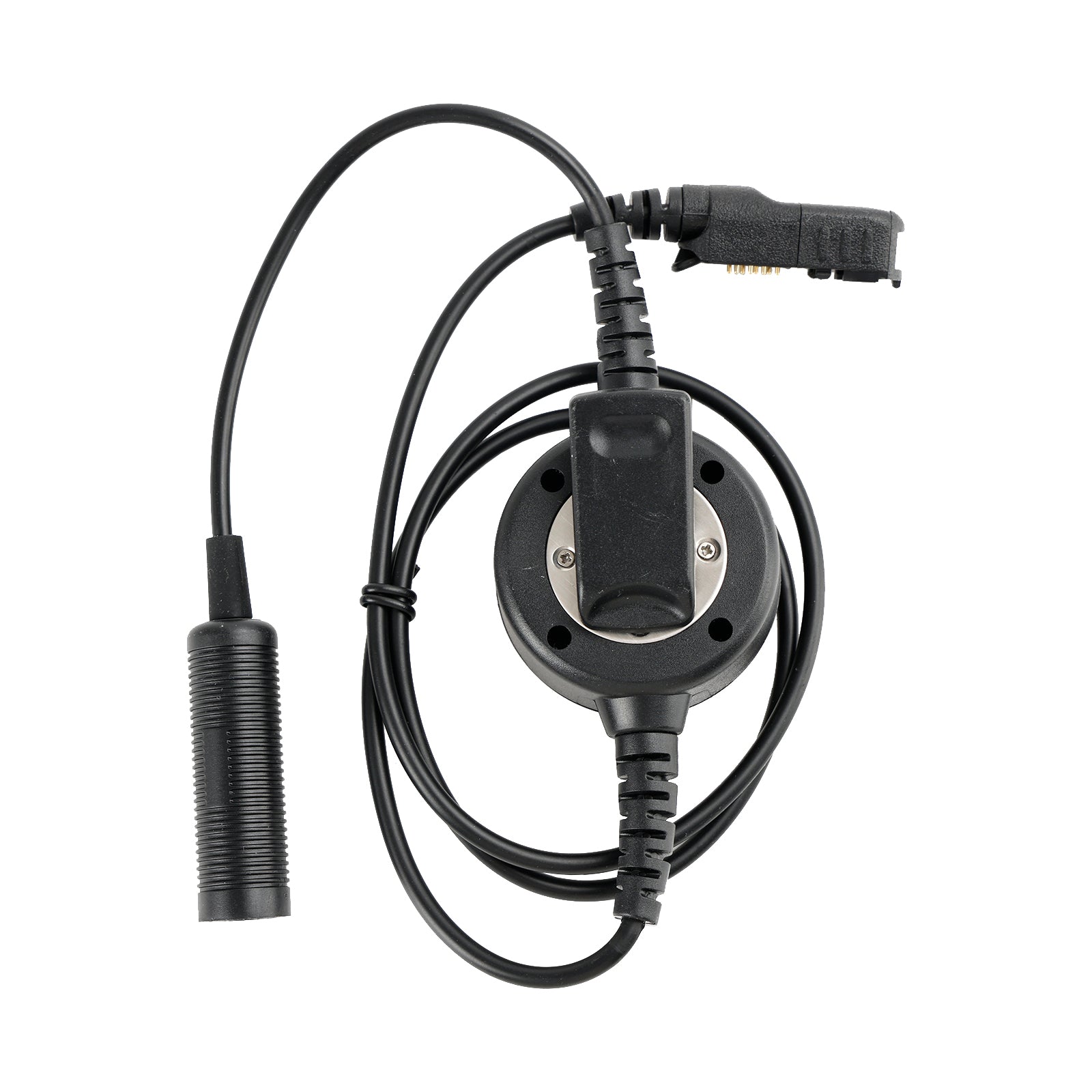 Auriculares Z-Tactical con micrófono de garganta ajustable de 6 pines U94 PTT para E8600/8608/8268