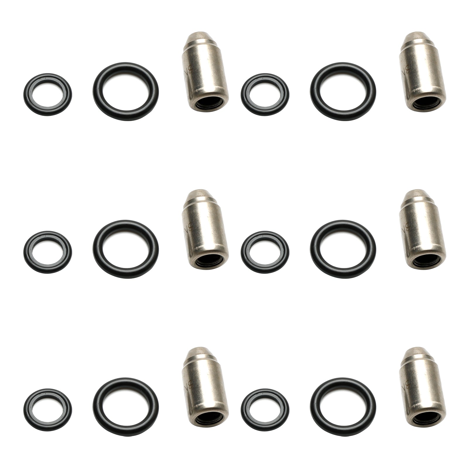 8N8796 6 stks Injectoren Nozzle Service Groep Fit Caterpillar 3304 3306 D330C D333C 7S-9891 7S-8722 8N-4694