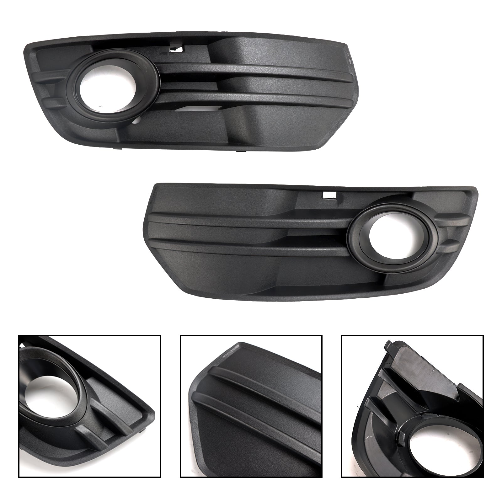 Audi Q5 2009-2012 2 pezzi paraurti anteriore griglia fendinebbia coperture rivestimento