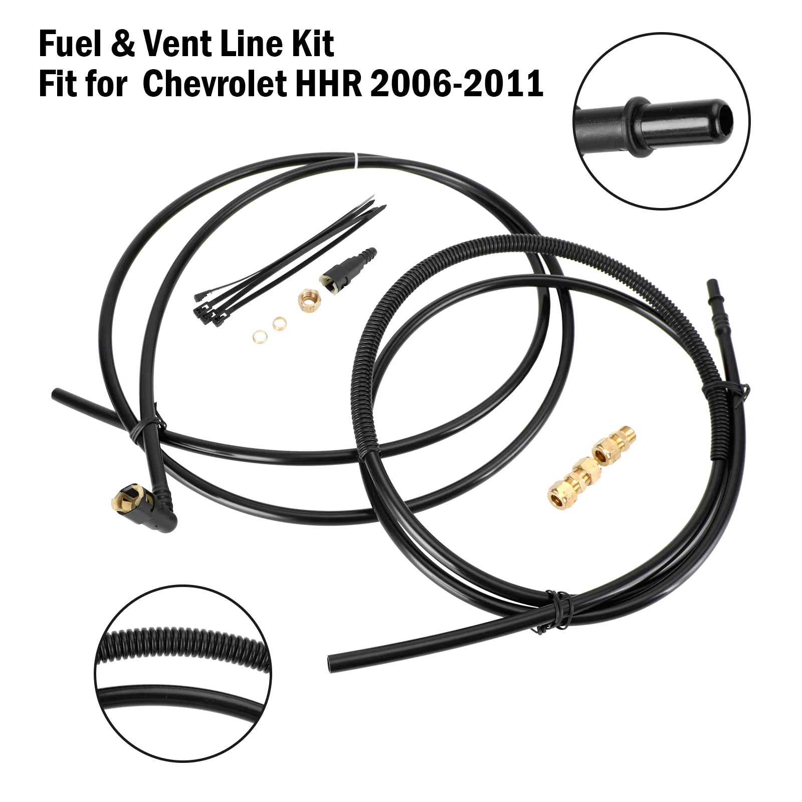 Chevrolet HHR 2006-2011 Kit riparazione linea carburante e sfiato in nylon Fl-FG0974