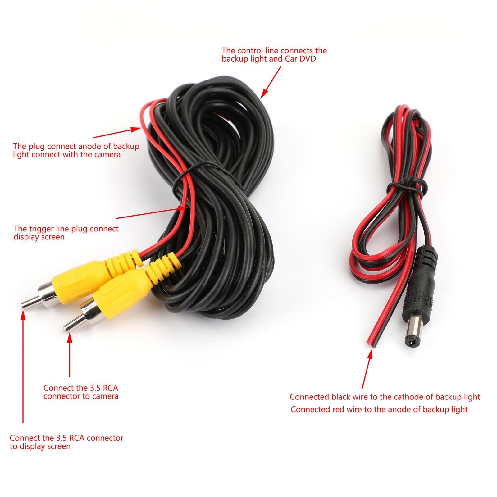 Telecamera di backup wireless per auto con traccia di traiettoria dinamica HD adatta per E46 E53 E70