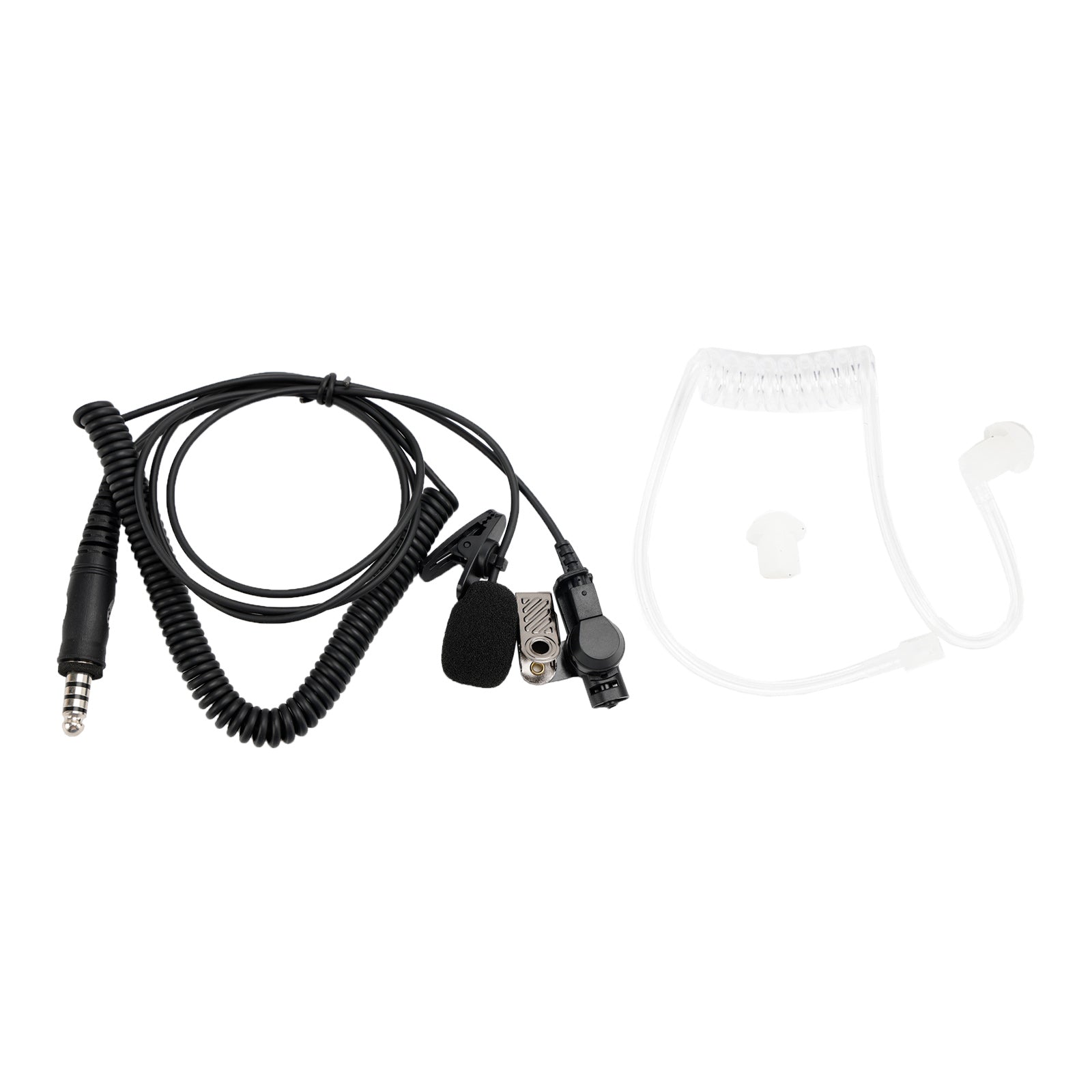 Écouteurs intra-auriculaires 7.1-A3, écouteurs à Tube d'air Transparent, écoute unique, avec micro