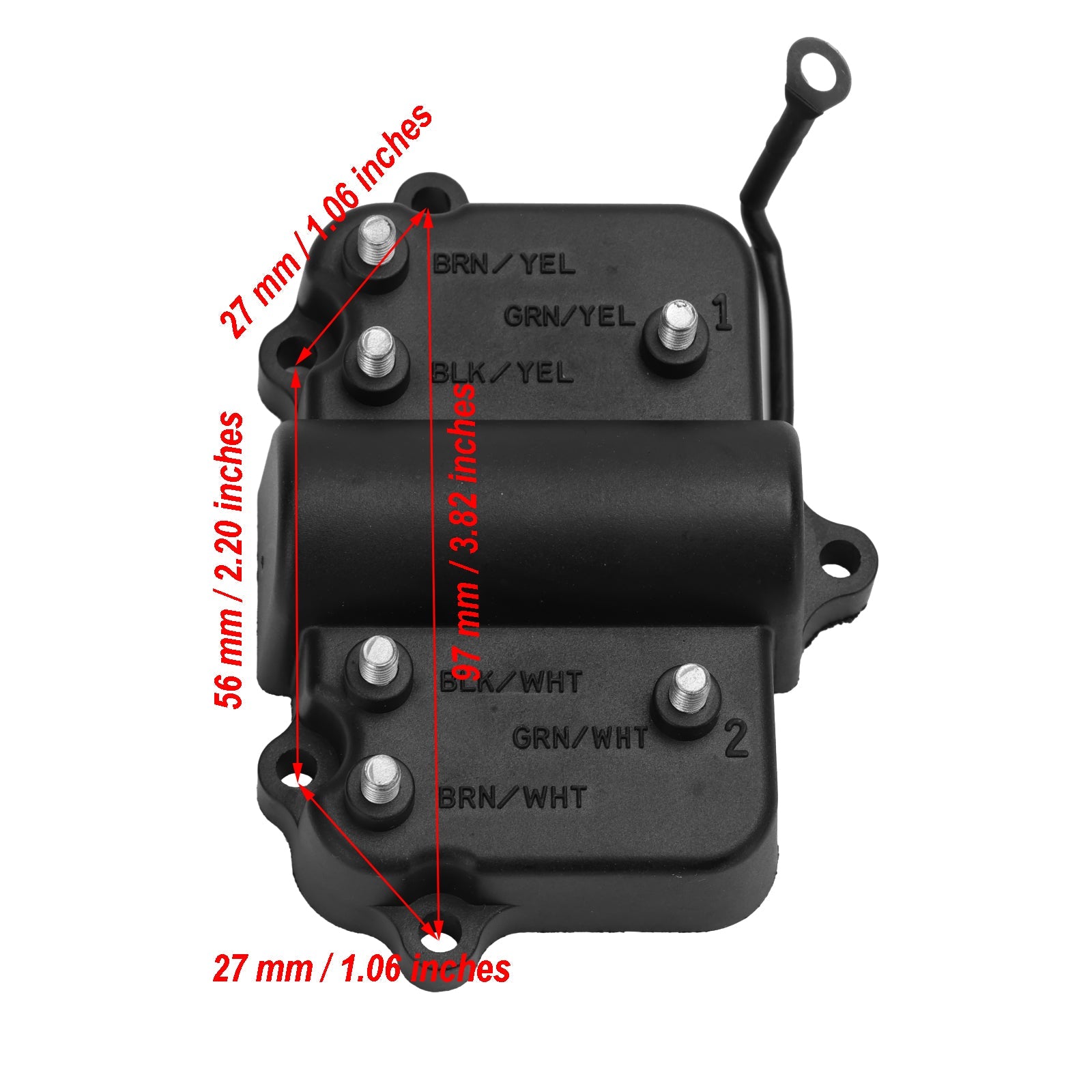 CDI BOX Allumeur adapté pour Mercury 18-40HP 18-5776 114-7452A3 339-7452A21 899883230