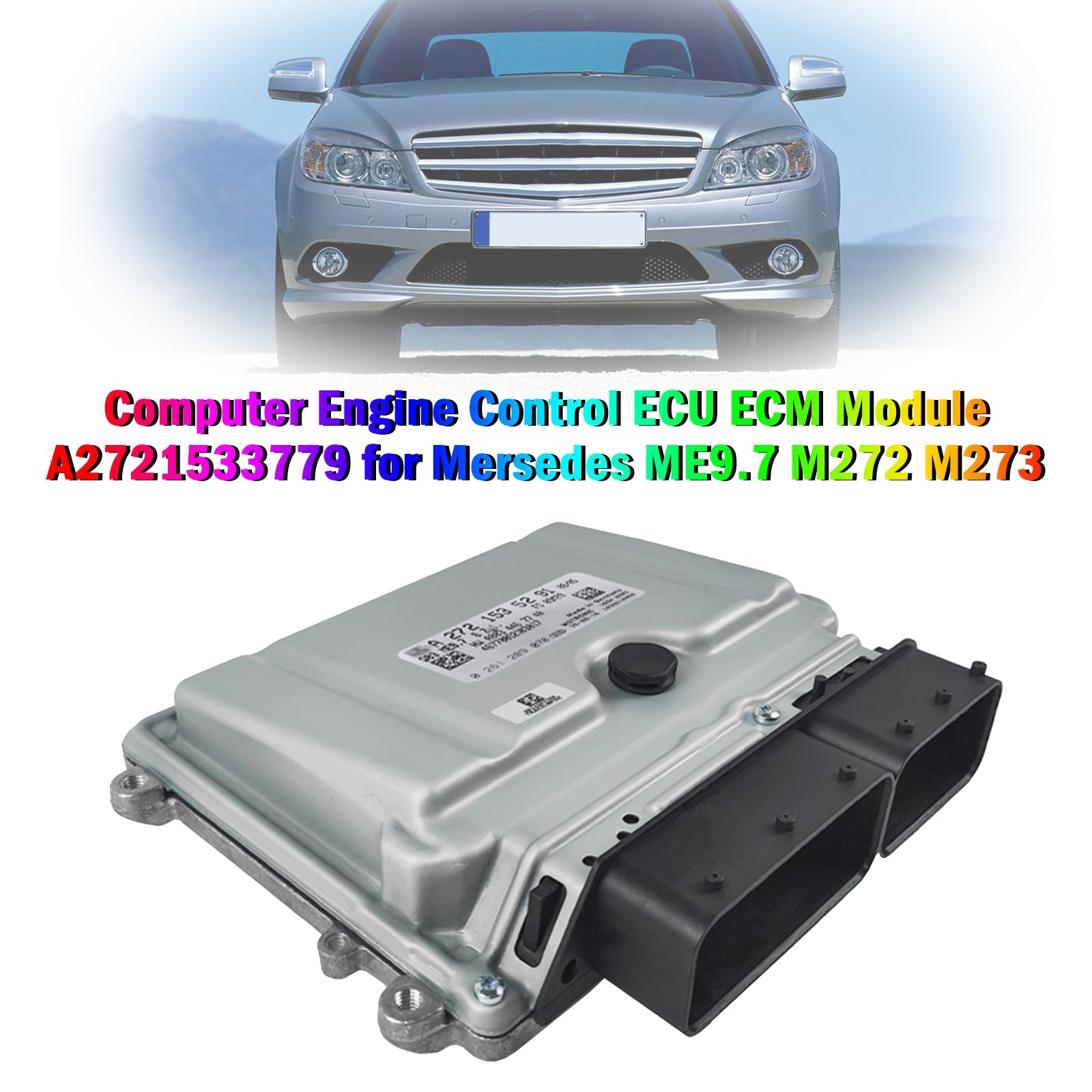 Módulo ECM de control de computadora del motor A2721533779 para Mersedes ME9.7 M272 M273