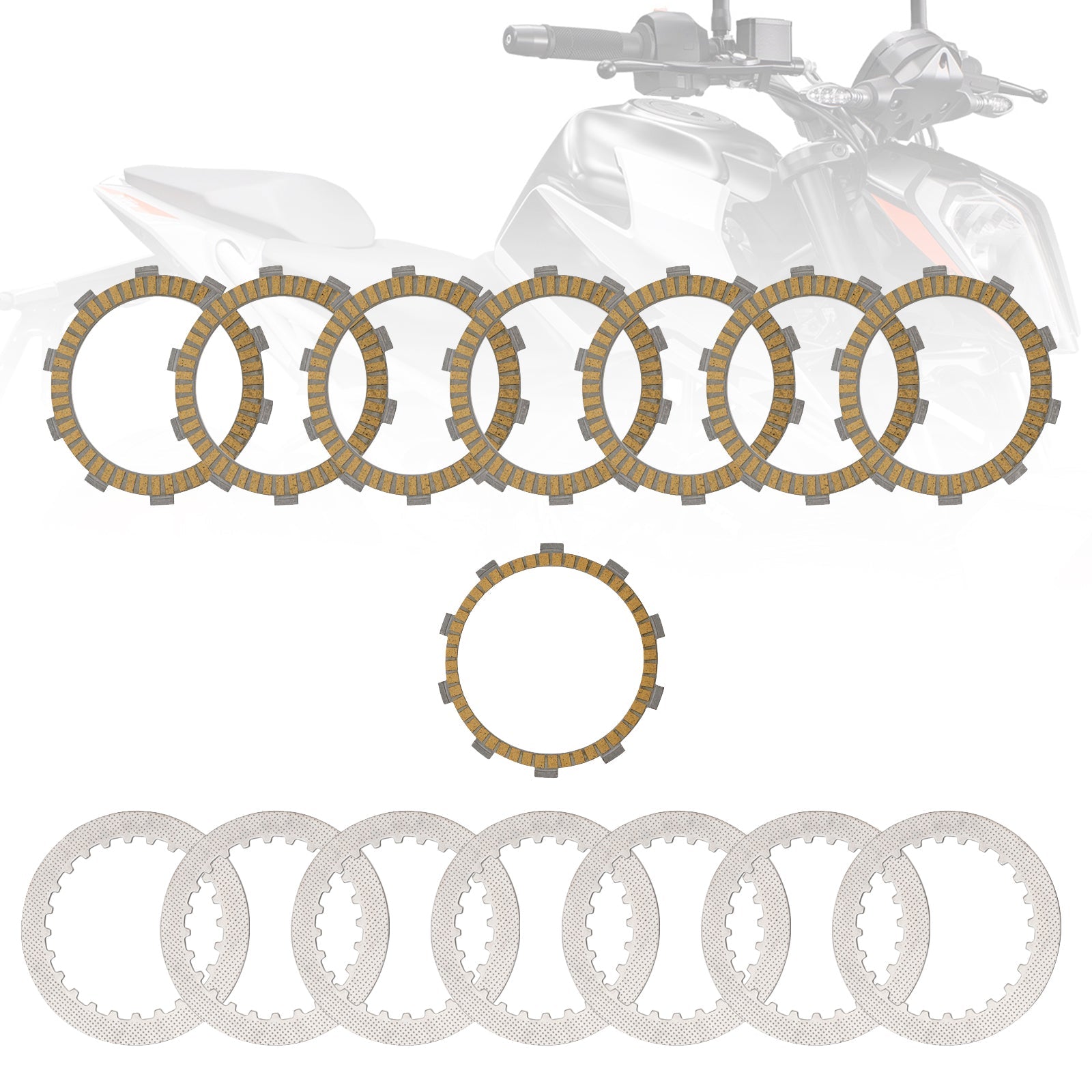 90232011000 / 90232111000 RC390 2014-2015 Kit de plaque de friction d'embrayage