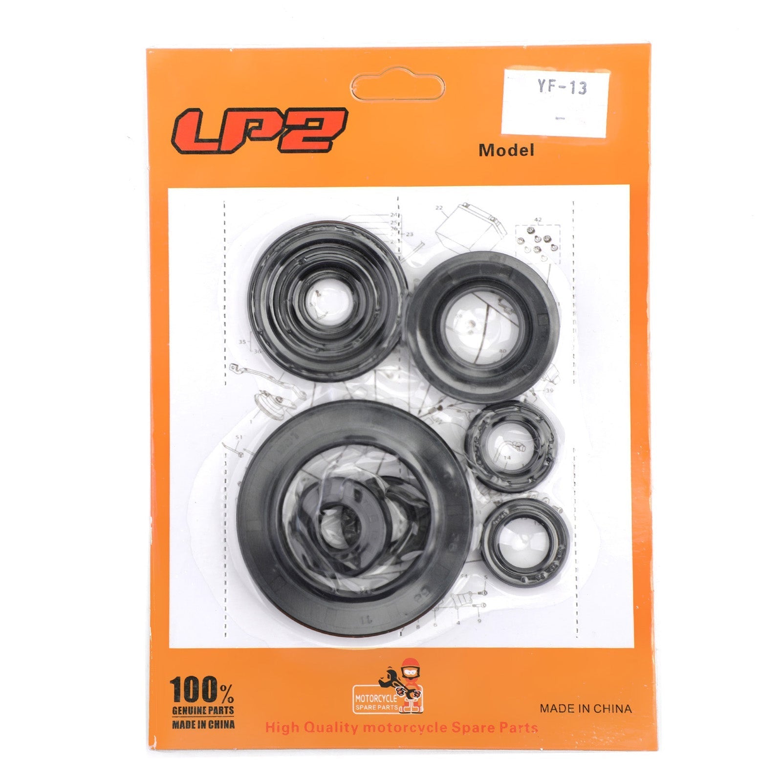 Kit de joint d'huile moteur 9 pièces pour Honda CR250R 2005-2007 cr250r cr-250r générique