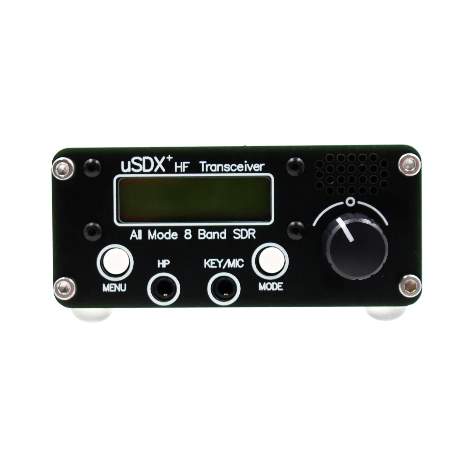 usdr usdx + Plus Transceptor Todos los modos Radio HF de 8 bandas con adaptador de corriente Enchufe de EE. UU. 