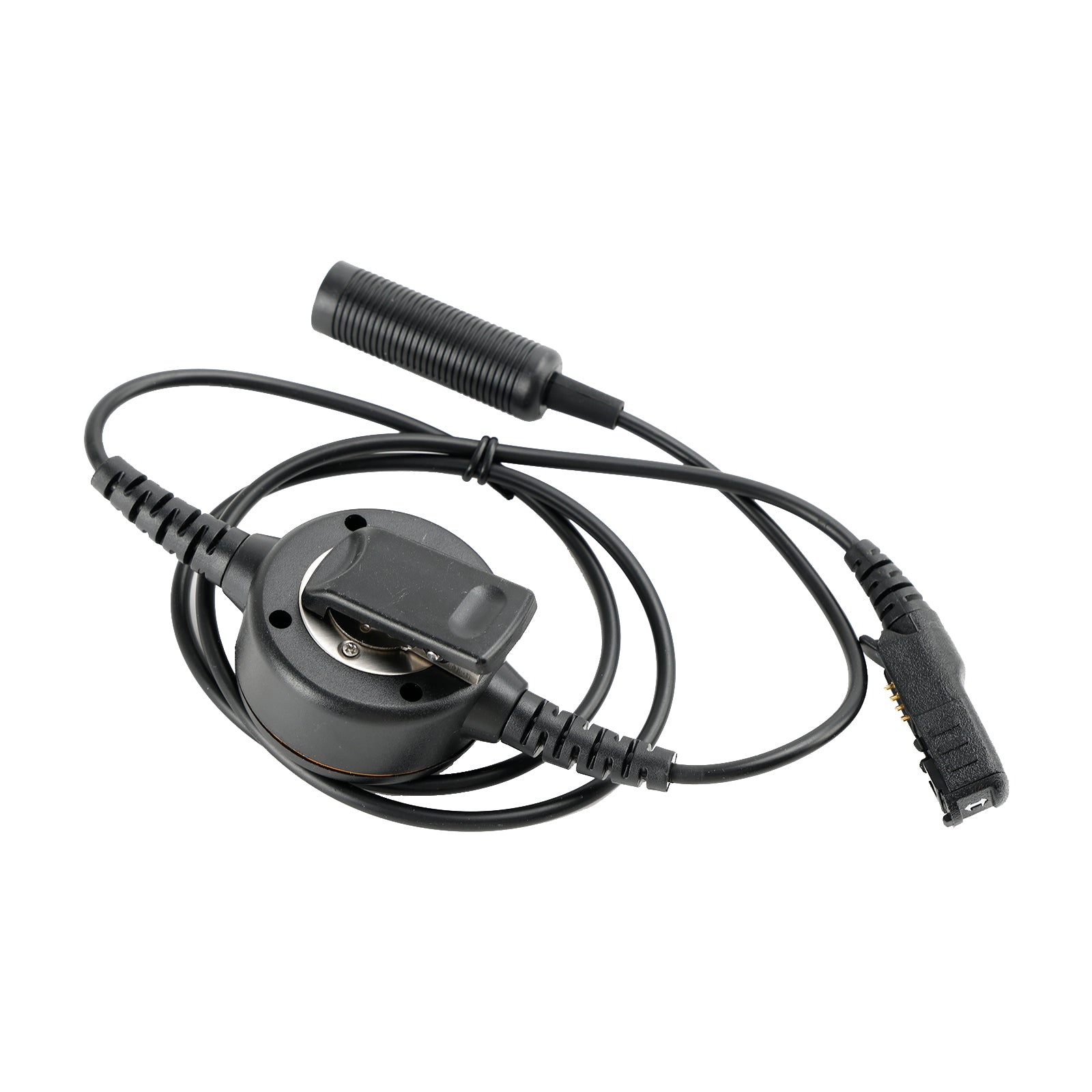 Z-Tactical Cuffie con microfono per gola regolabile 6 pin U94 PTT per E8600/8608/8268