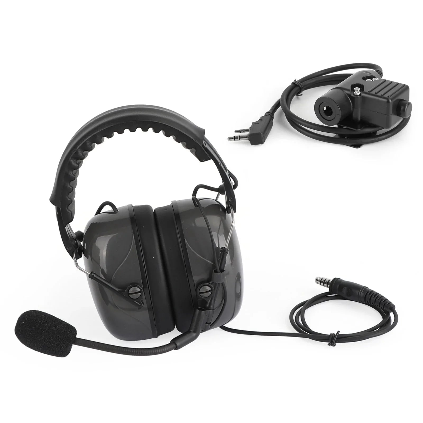 Casque antibruit réglable pour Kenwood BaoFeng TK3107 TK3207