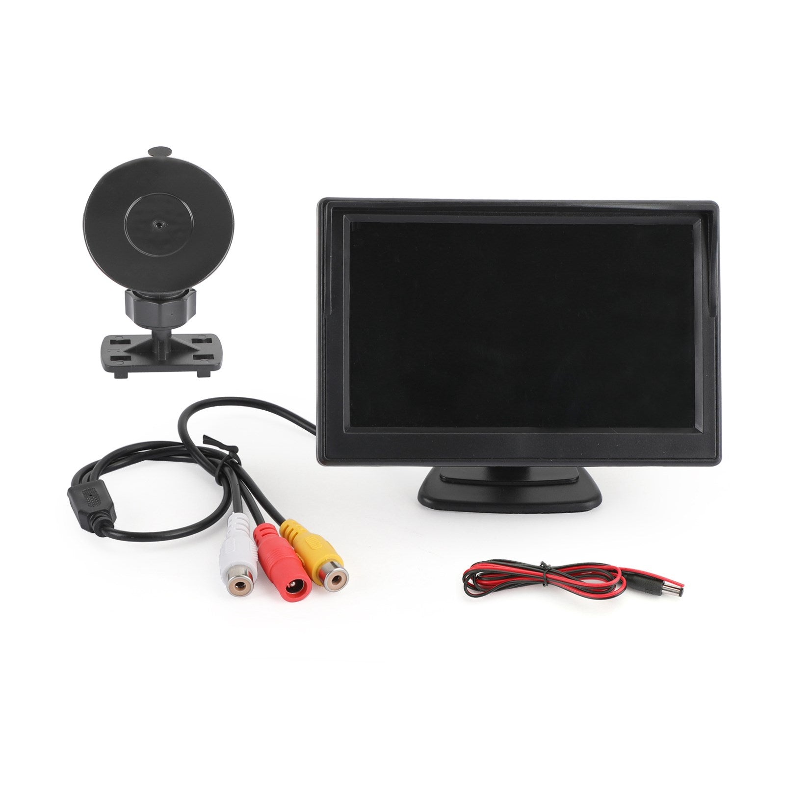 Monitor LCD TFT HD de 5 pulgadas para cámara de respaldo de estacionamiento con vista trasera de automóvil