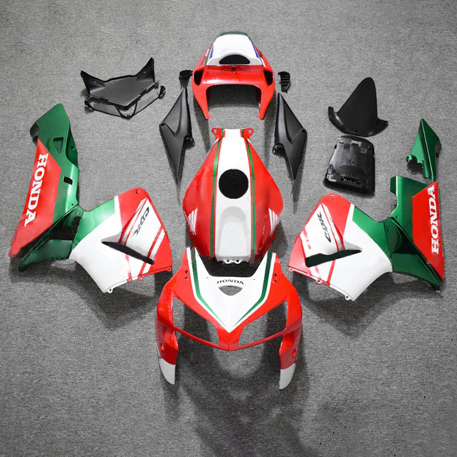 Autocollant De Carénage Arrière Pour Honda CB600F6 Hornet 2006 - Code Couleur YR - Réf. OEM 77217MBZD90ZA