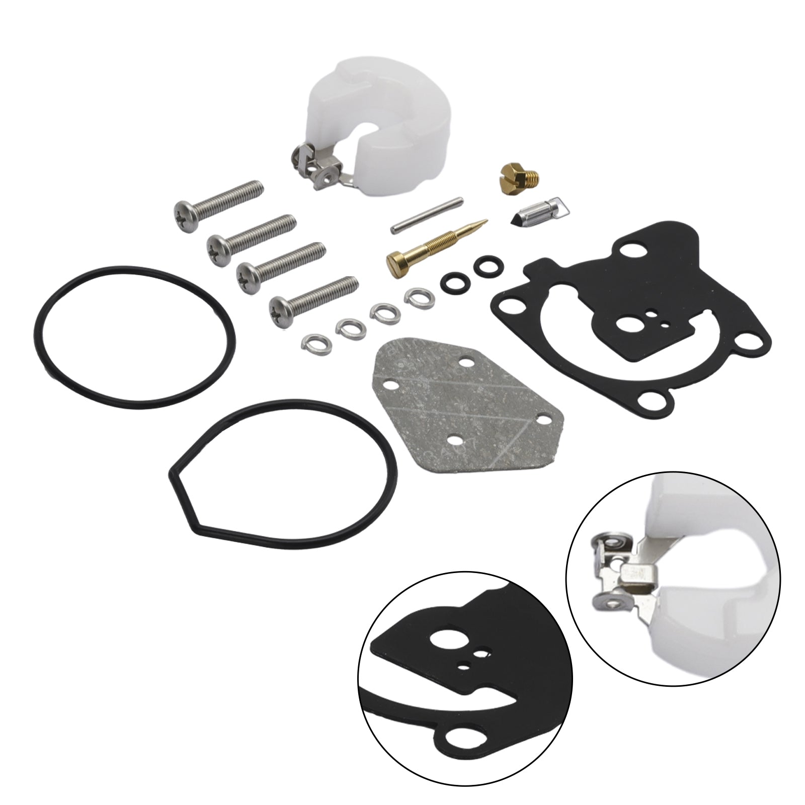 Kit de reconstrucción de carburador para Yamaha 40HP 40X M(W/T)HS/L E40X MHL 66T-W0093