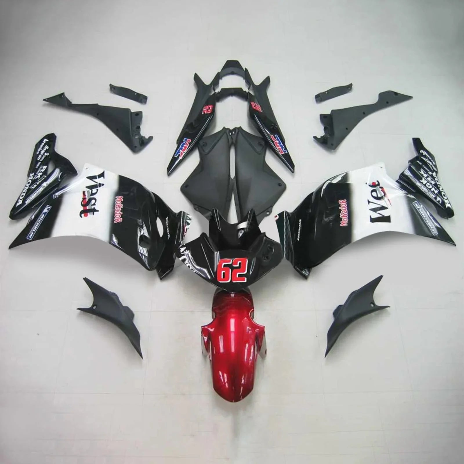 Kit de carénage Amotopart Honda CBR250R 2011-2013