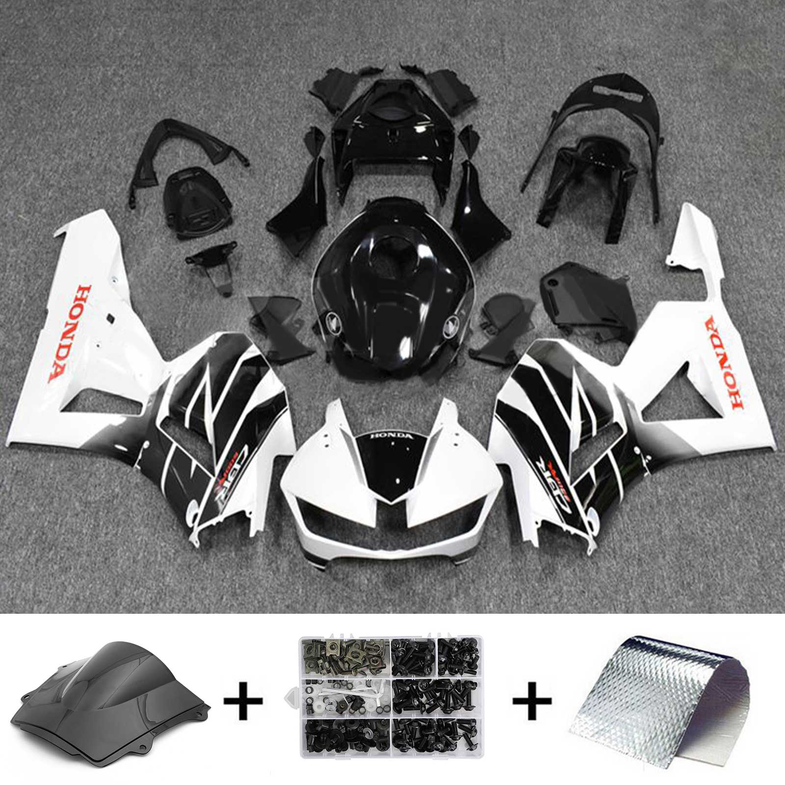 Amotopart Honda CBR600RR 2013-2023 F5 Kit carenatura carrozzeria in plastica ABS