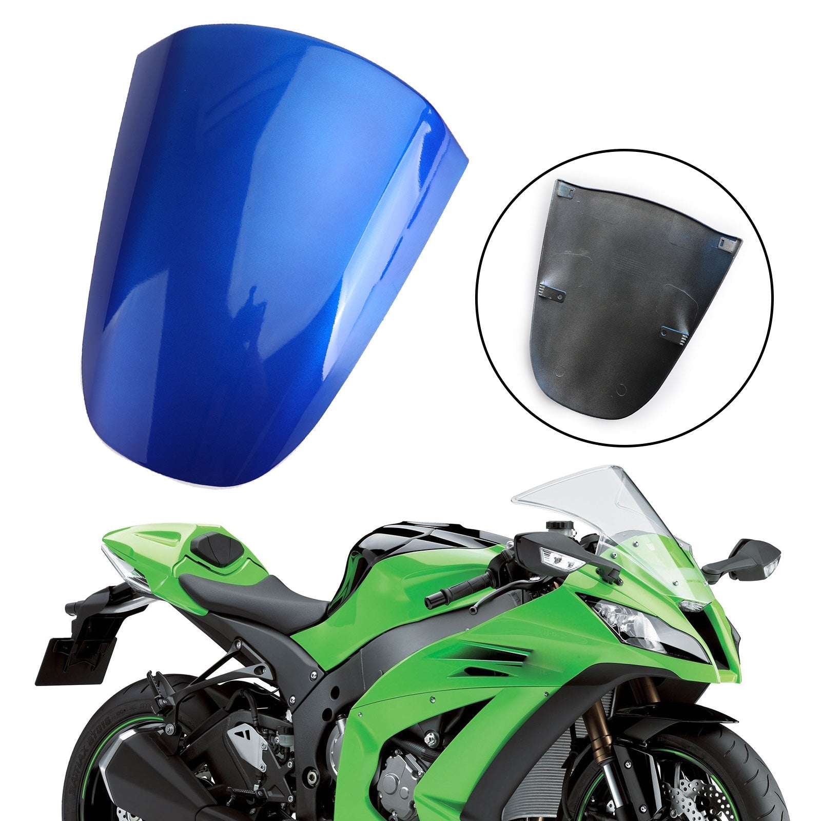 Capot de carénage de siège arrière ABS pour Kawasaki Ninja ZX12R 2000-2008