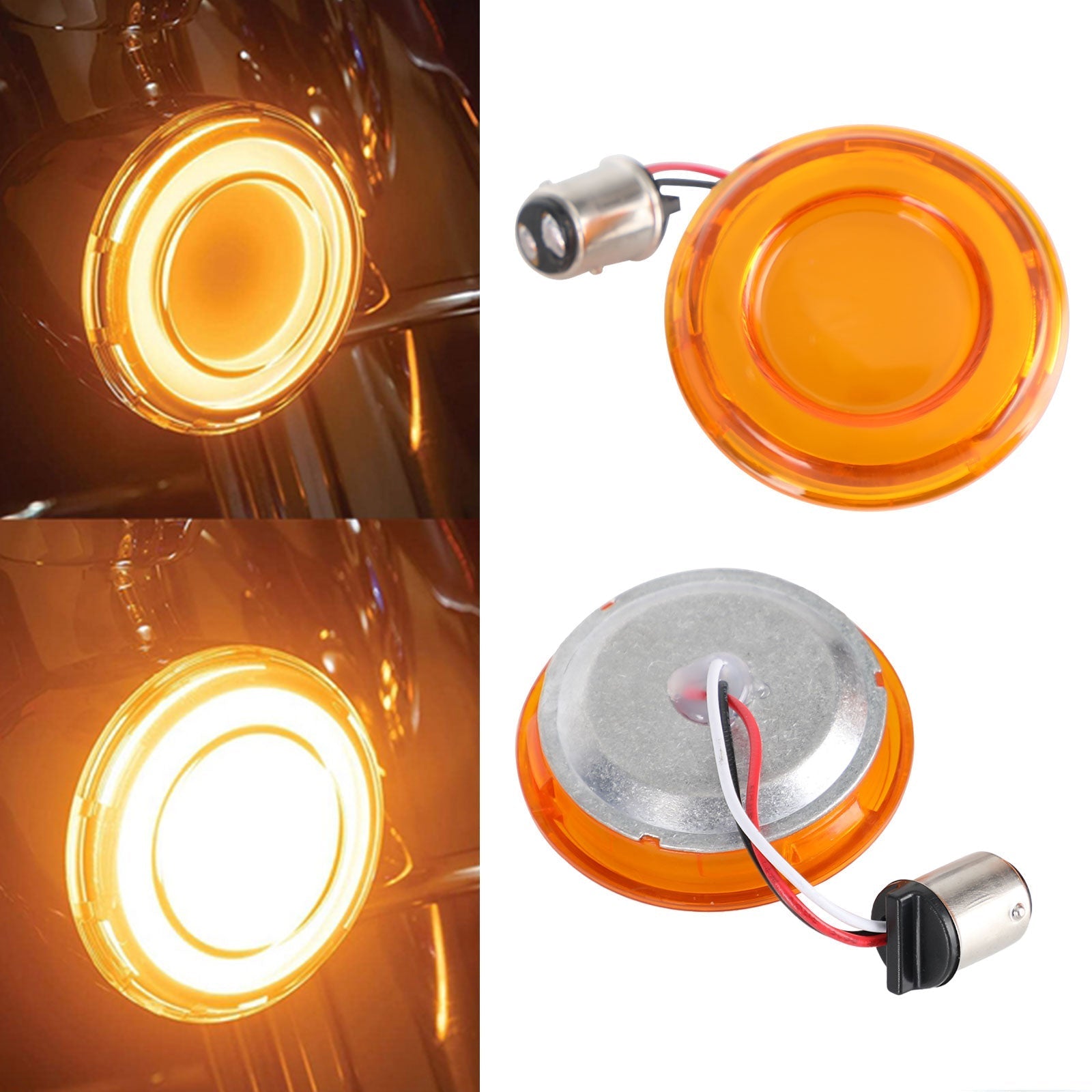 1157 LED Clignotant De Frein Pour Touring Street Glide Electra Glide Générique