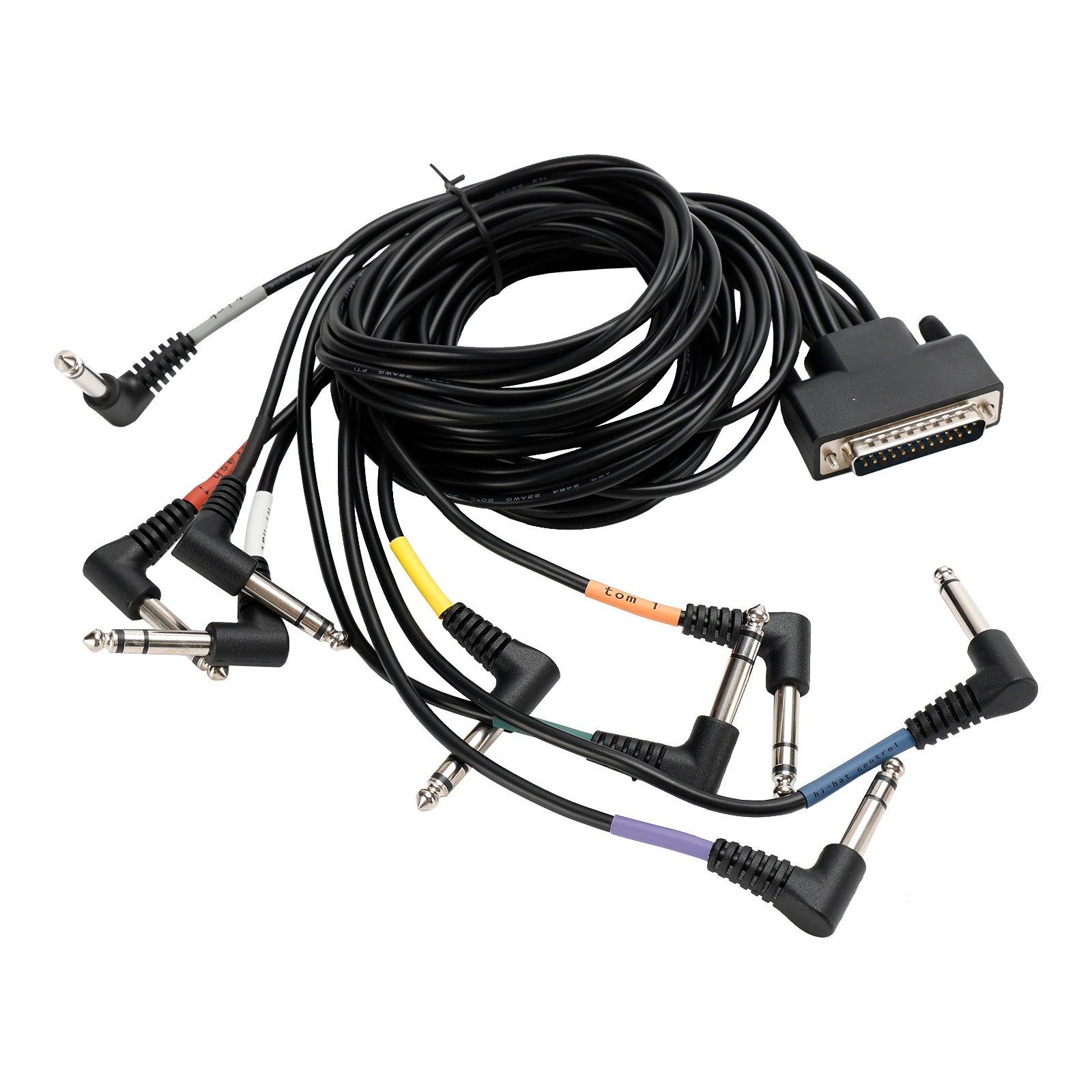 Arnés de cableado Snake Loom Cord Kit para Crimson Surge Drum Module Turbo Drive