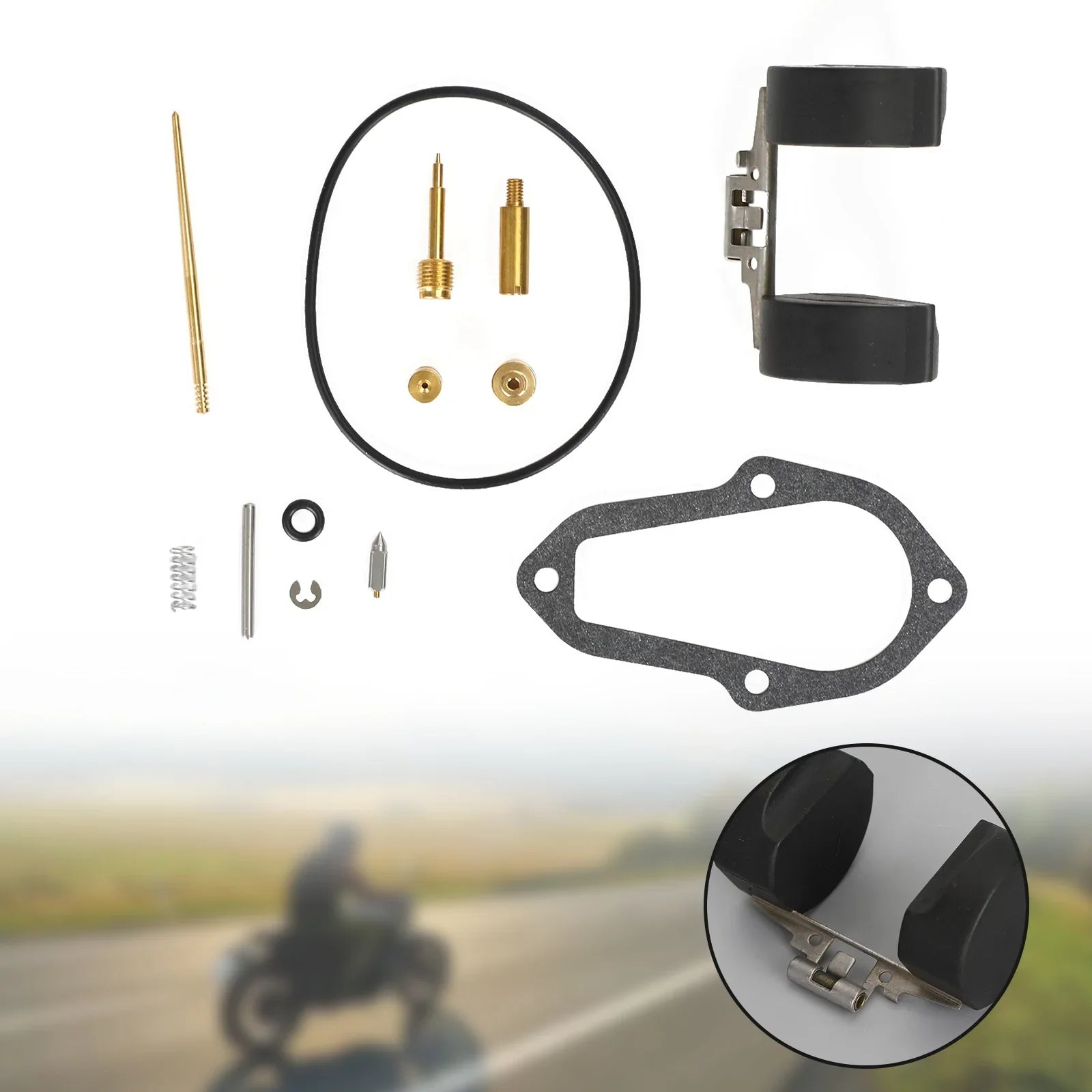 Kit de reconstrucción de carburador para Honda XL250 Motosport 250 1972-1975 Genérico