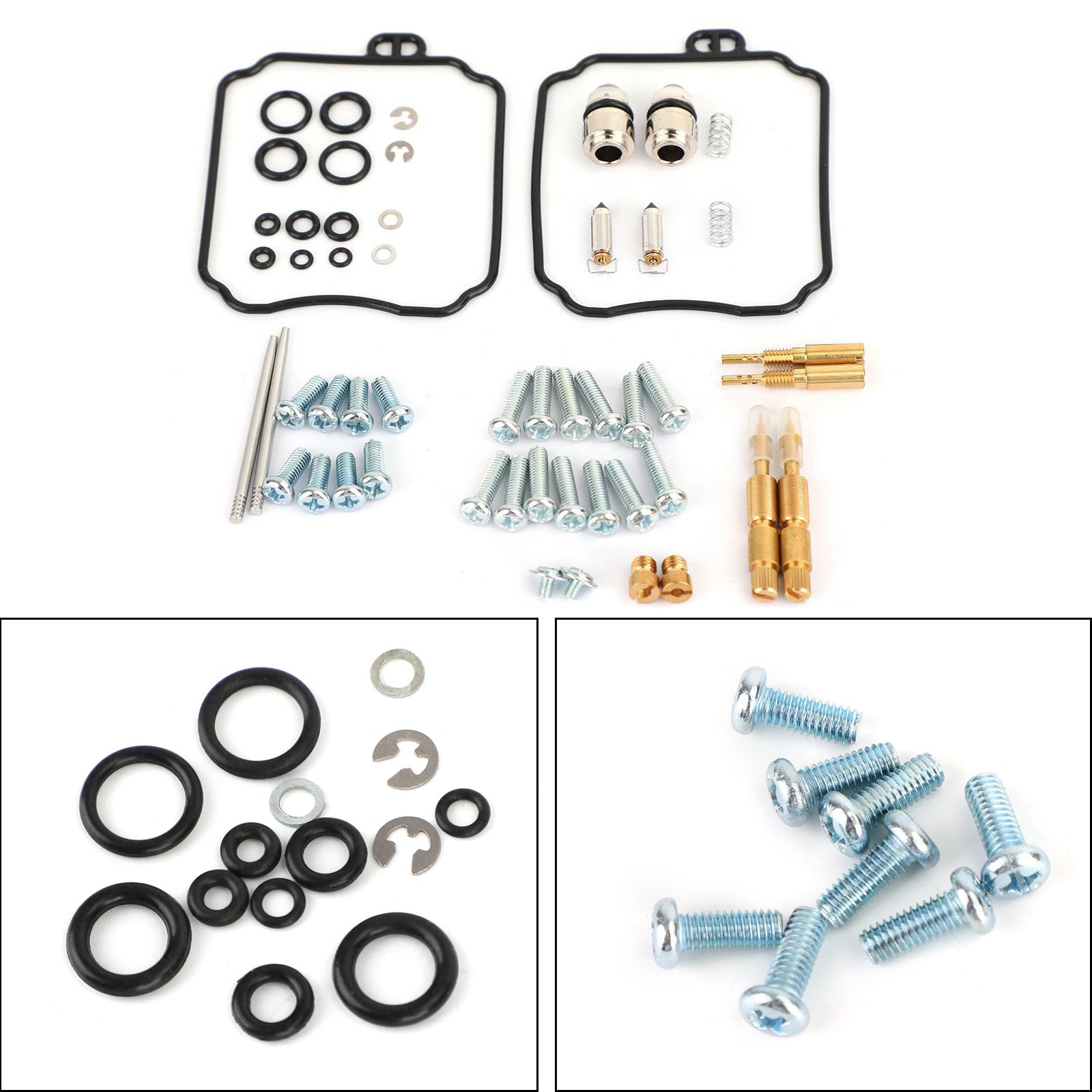 Kit de reconstruction de réparation de carburateur pour Yamaha XVS65 V-STAR 650 Custom XVS65A 1998-05 générique