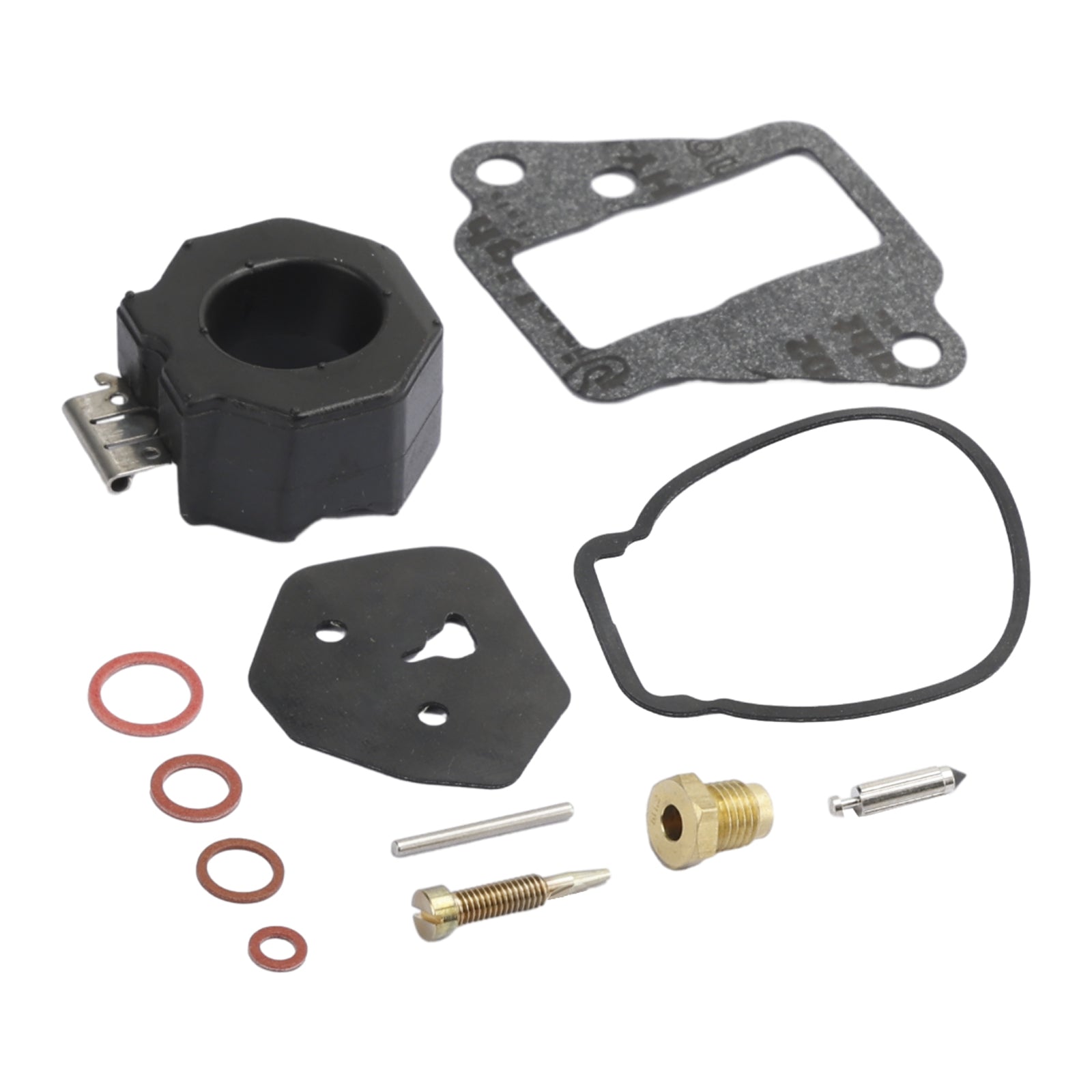 Kit de reconstrucción de carburador para Yamaha 9.9HP 1986-1995 15HP 1984-1992 6E7-W0093