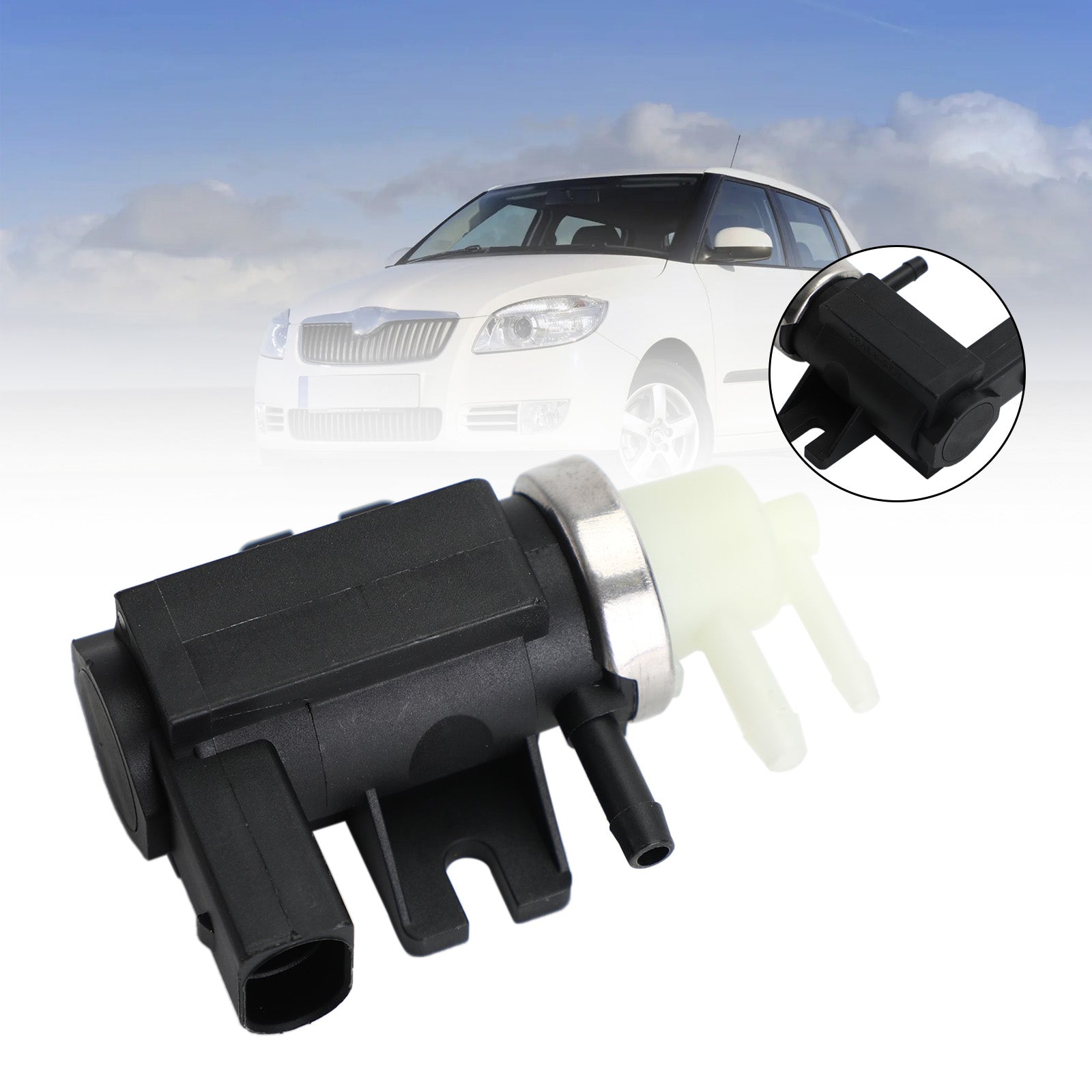 Válvula solenoide de control de presión Turbo Boost N75 para VW Audi Seat genérico 1K0906627A