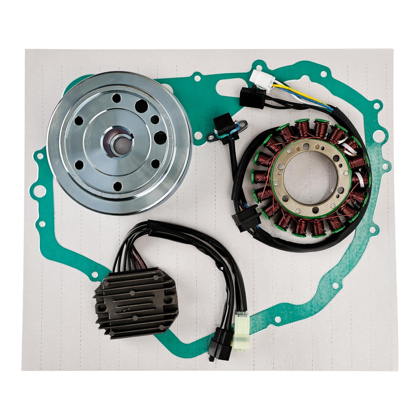 Arctic Cat 400 ATV 2003-2008 Kit Stator Rotor Régulateur Redresseur Couvercle Joint Fedex Express