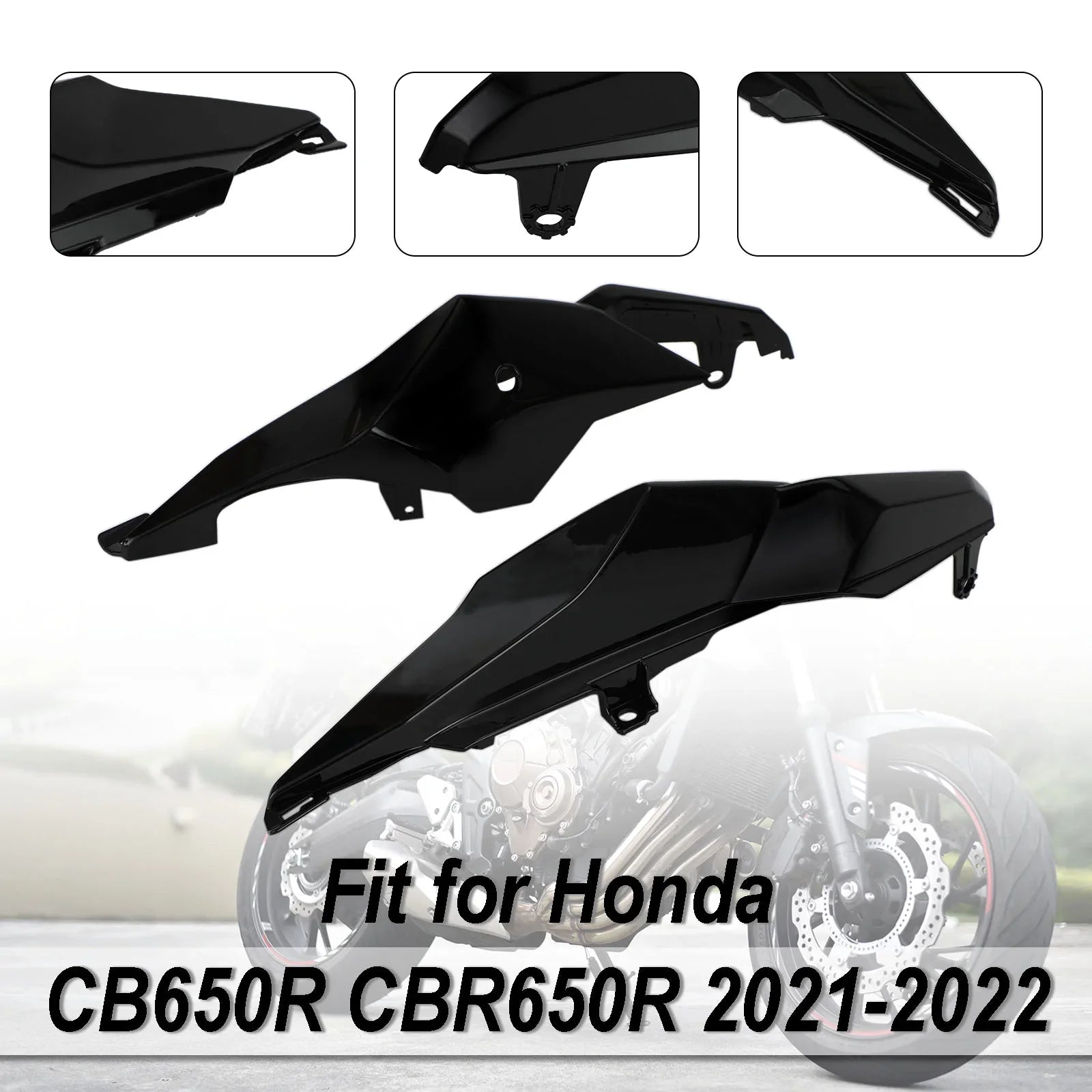 2021-2022 Honda CB650R CBR650R Takaistuimen sivusuojan suojakoppa