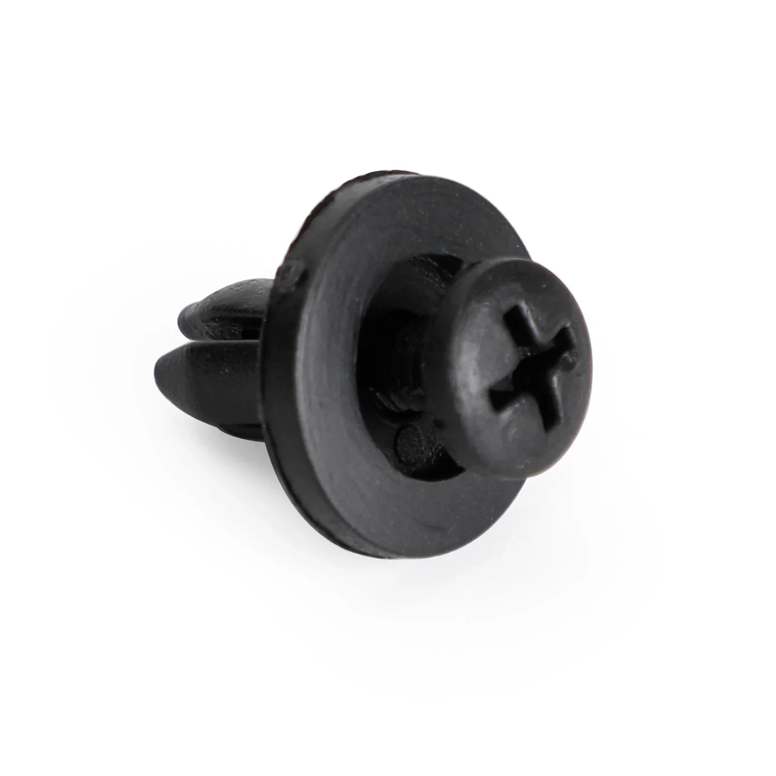 20pcs carenatura pannello bullone clip 6mm rivetti a vite in plastica clip nero per Honda generico