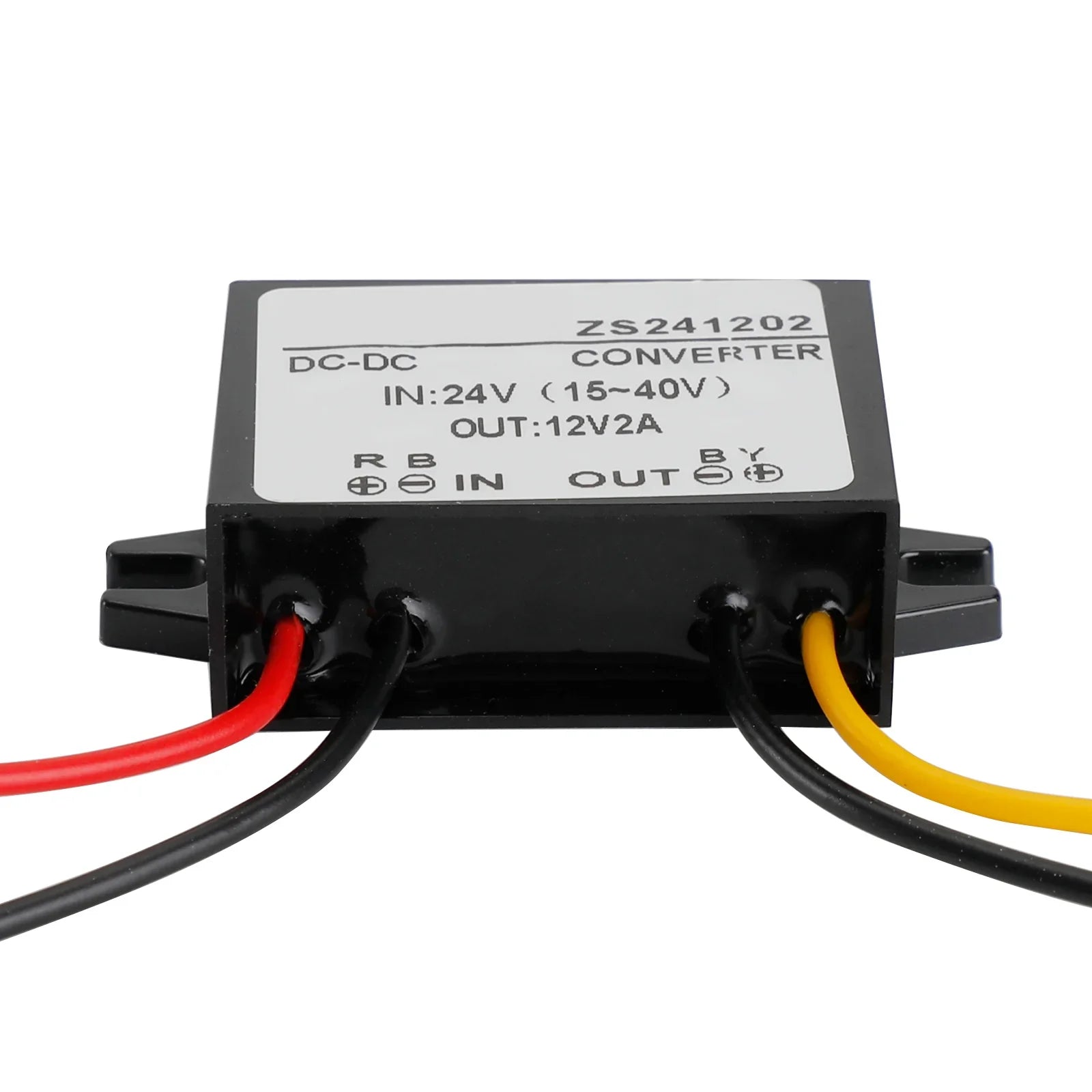 Convertisseur DC-DC étanche 24V abaisseur au module d'alimentation de voiture 12V