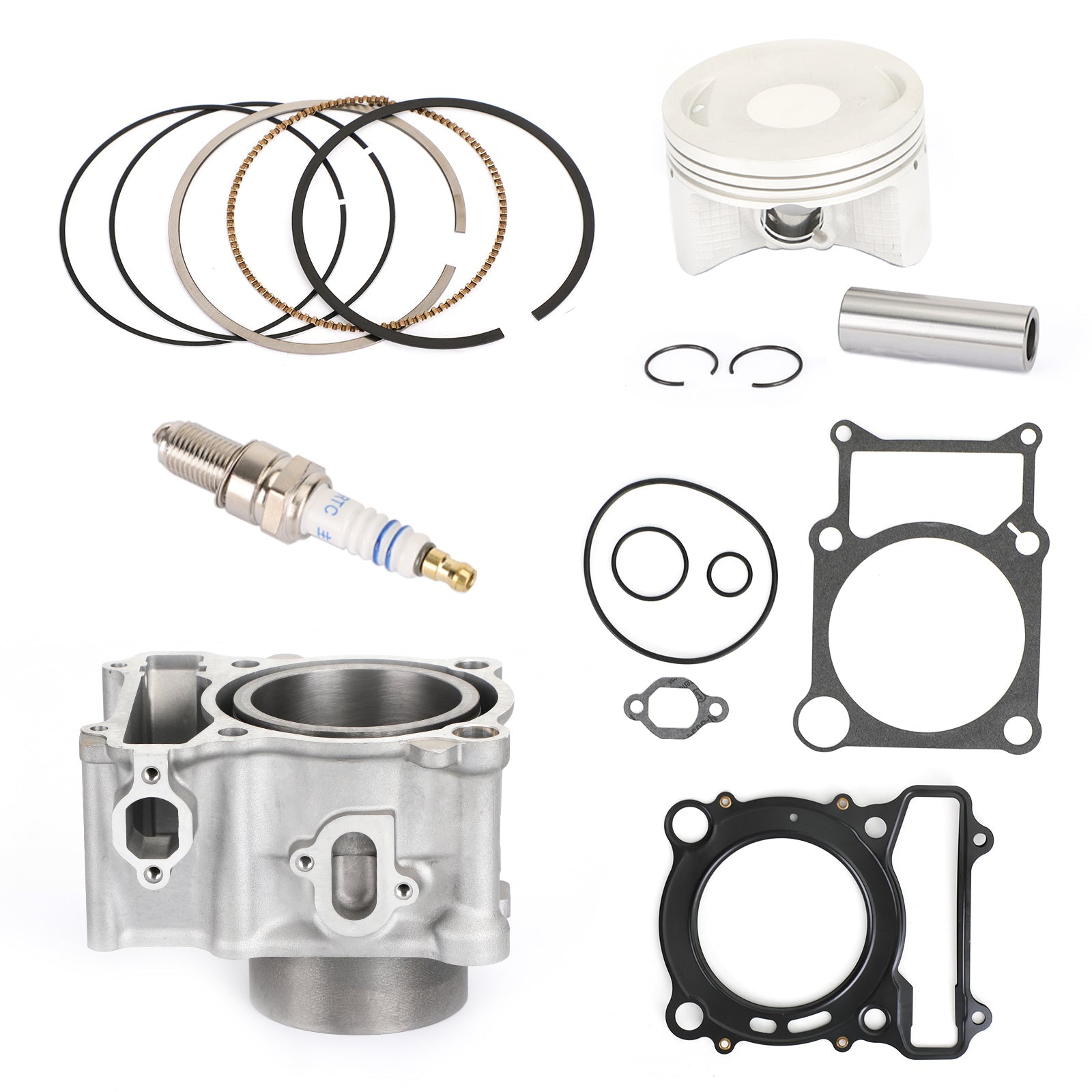 Kit guarnizioni pistone cilindro per Yamaha YFM400 A FA FG Kodiak Grizzly 400 2000-08 Generico