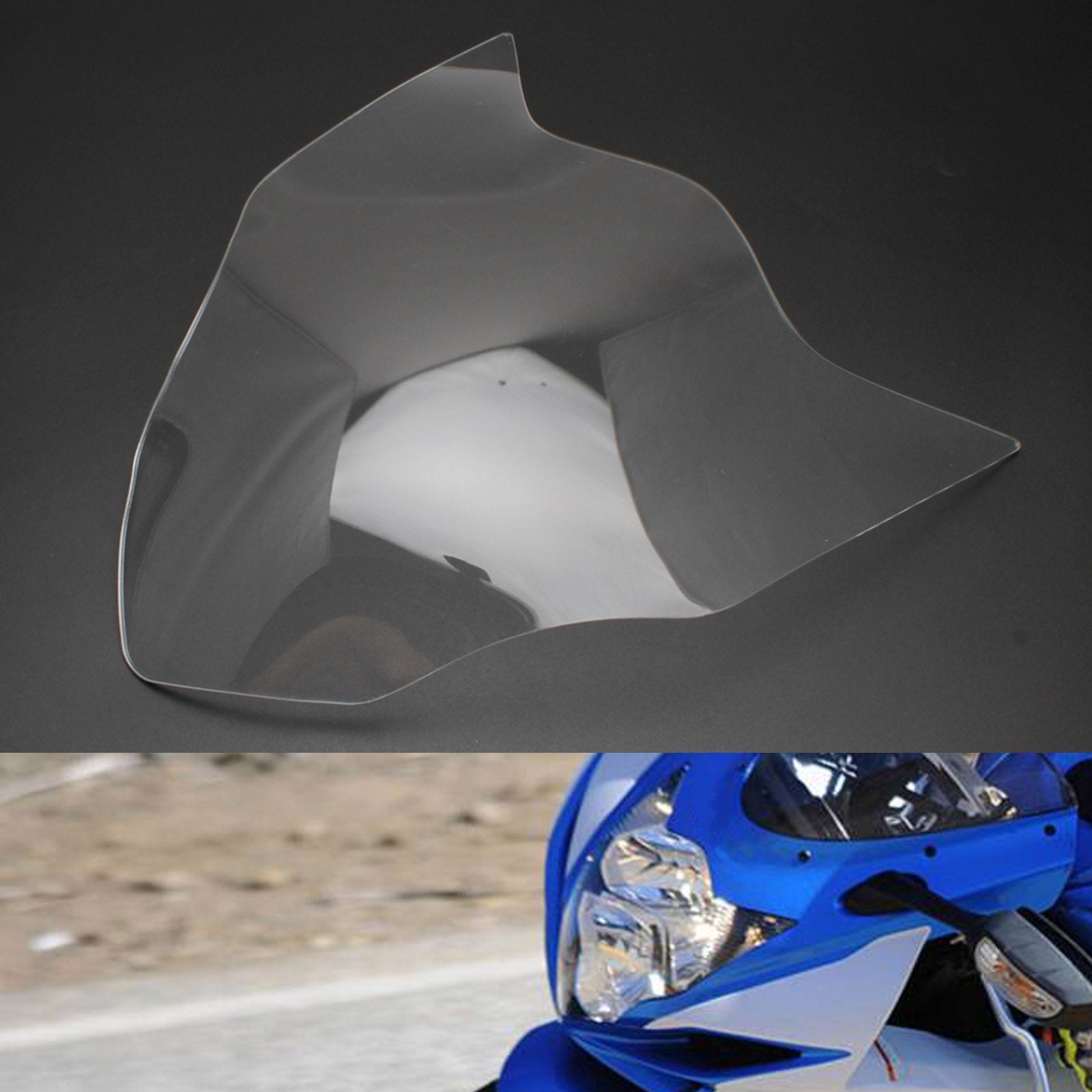 Protección cristal faro delantero Suzuki Gsx-R 600 Gsx R 600 2014-2020