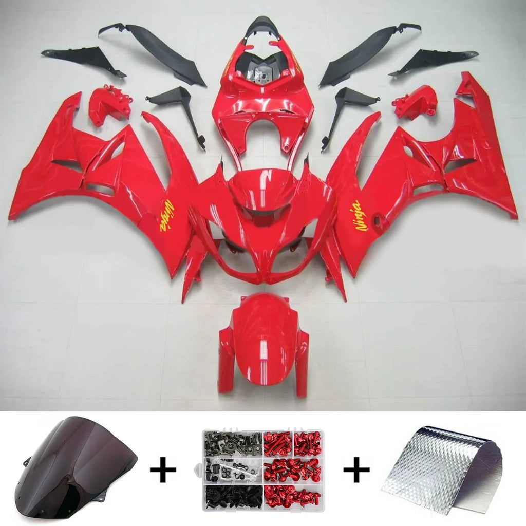 Amotopart Verkleidungsset für Kawasaki ZX6R 636 2009-2012 Generic