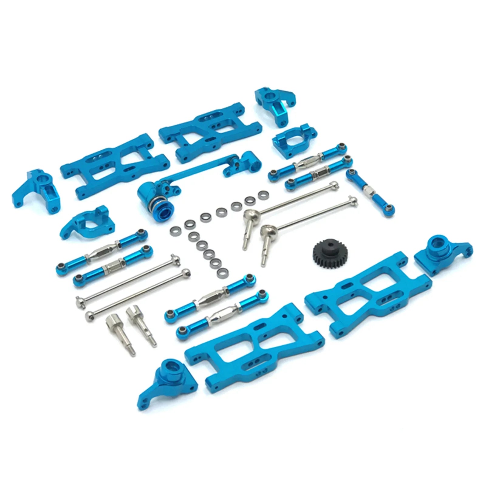 12 pièces mises à niveau RC pièces Kit pour Wltoys 144001 144002 124016 124017 124018 124019