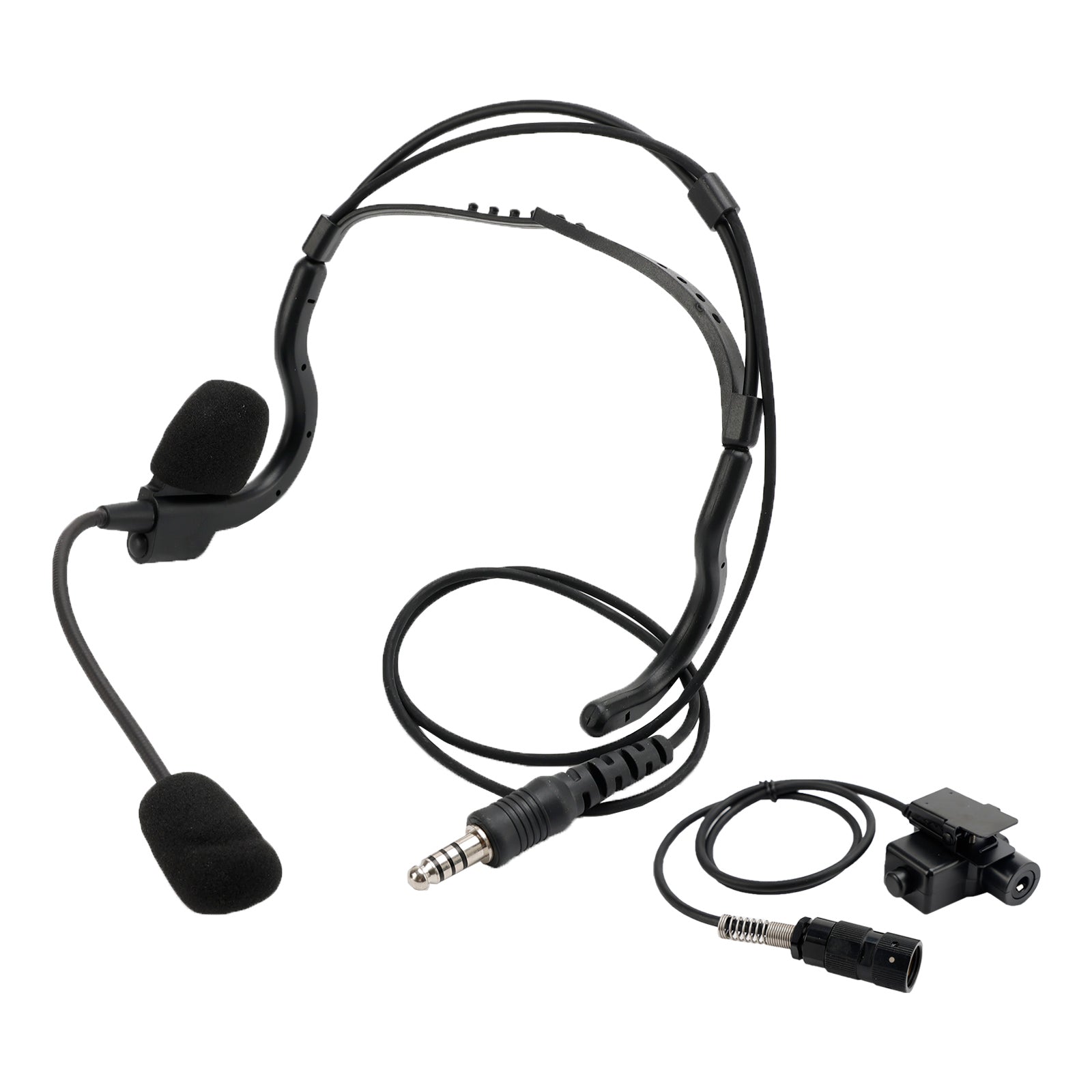 7.1-C8 Achterstekker Tactische Headset 6 Pin U94 PTT voor AN/PRC148 PRC152 U329