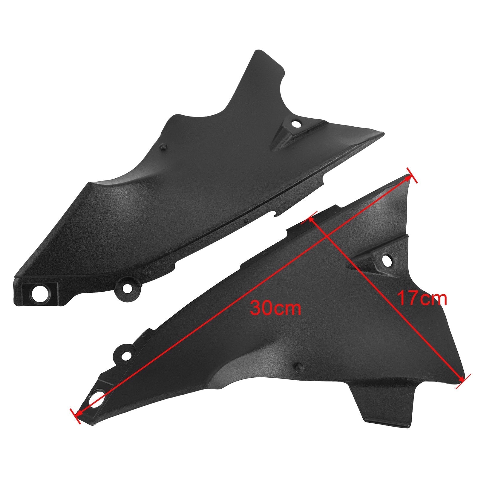 Carenatura del pannello di copertura del condotto dell'aria con rivestimento laterale per Yamaha YZF R1 2004-2006 Generico