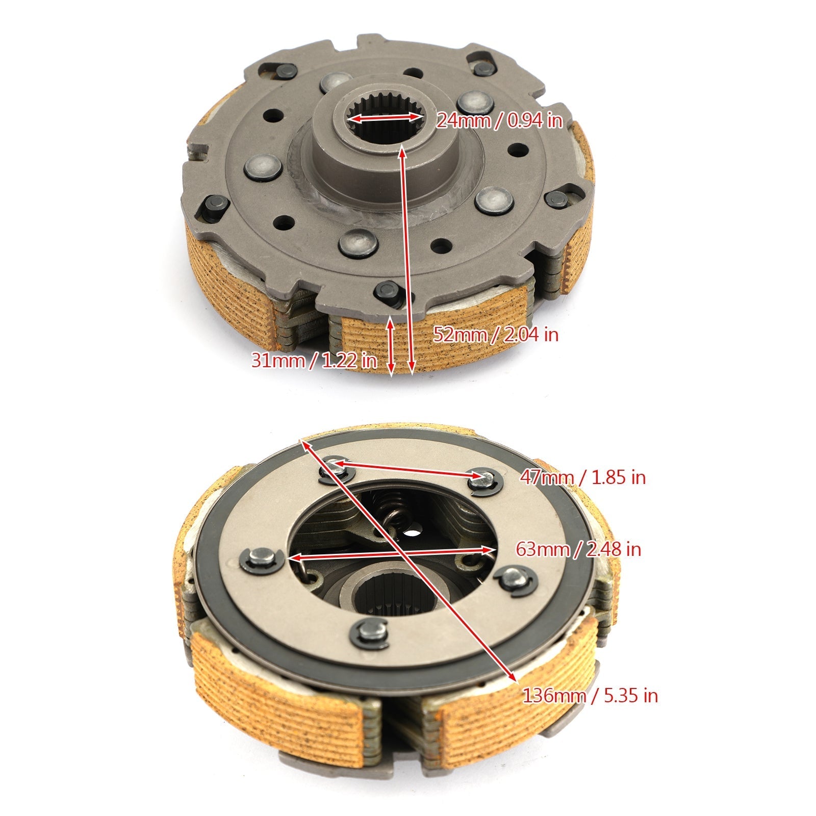 Ensemble complet de masselottes 'embrayage et ressort pour CFMoto CF800 UTV ATV 800cc Quad Generic