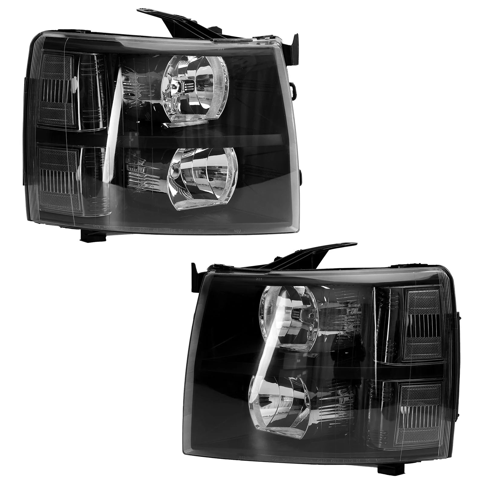 Chevrolet Silverado 1500 2500 3500 2007-2013 Conjunto de faros