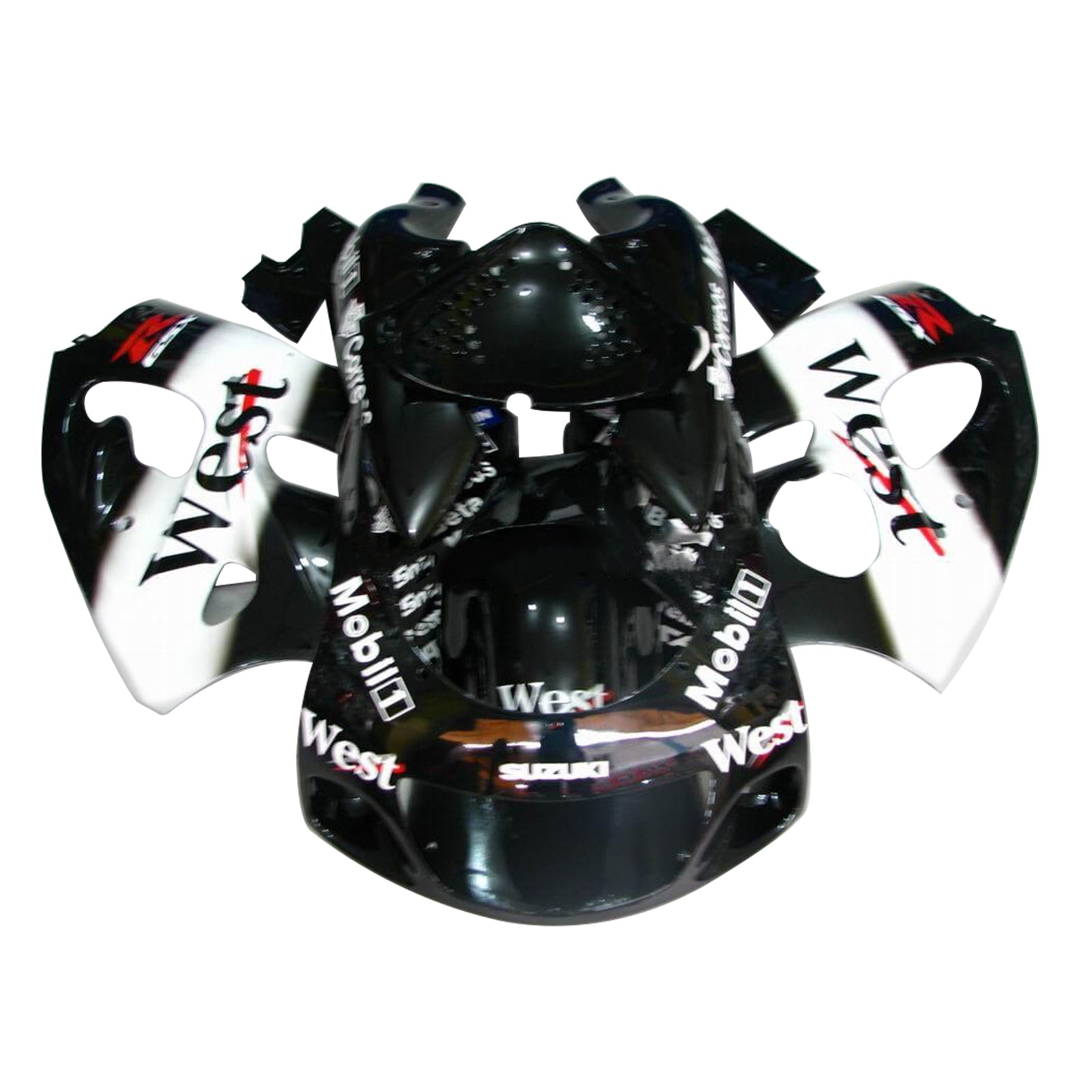 Amotopart Suzuki GSXR600 1996-2000 GSXR750 1996-1999 Kit de carenado de carrocería