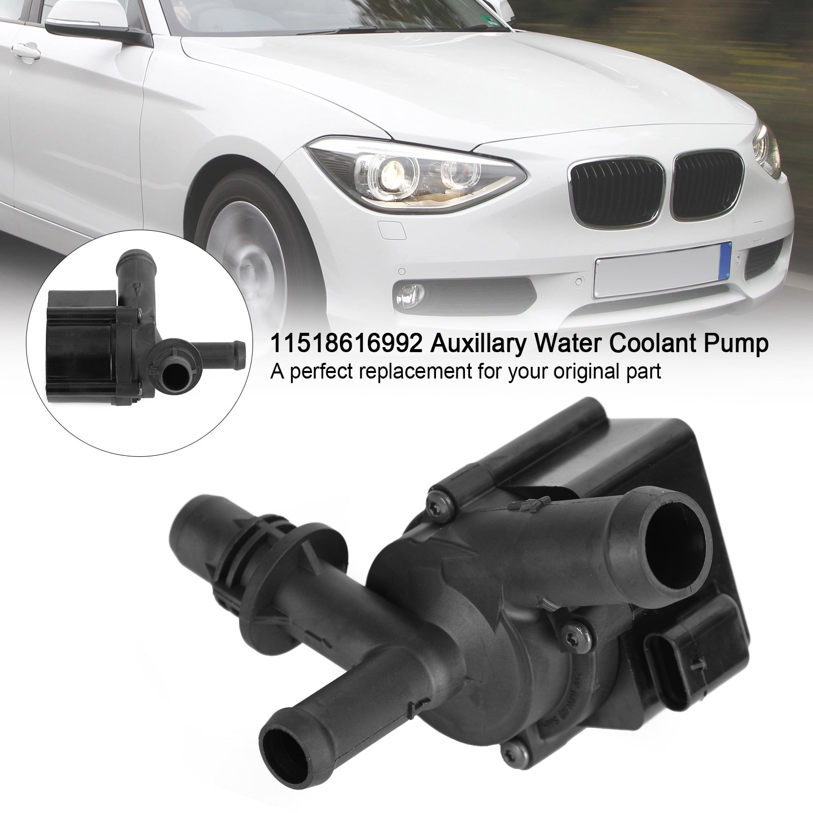 2010-2016 BMW 114i 116i 118i 120i 316i 11518616992 Pompe de refroidissement à eau auxiliaire