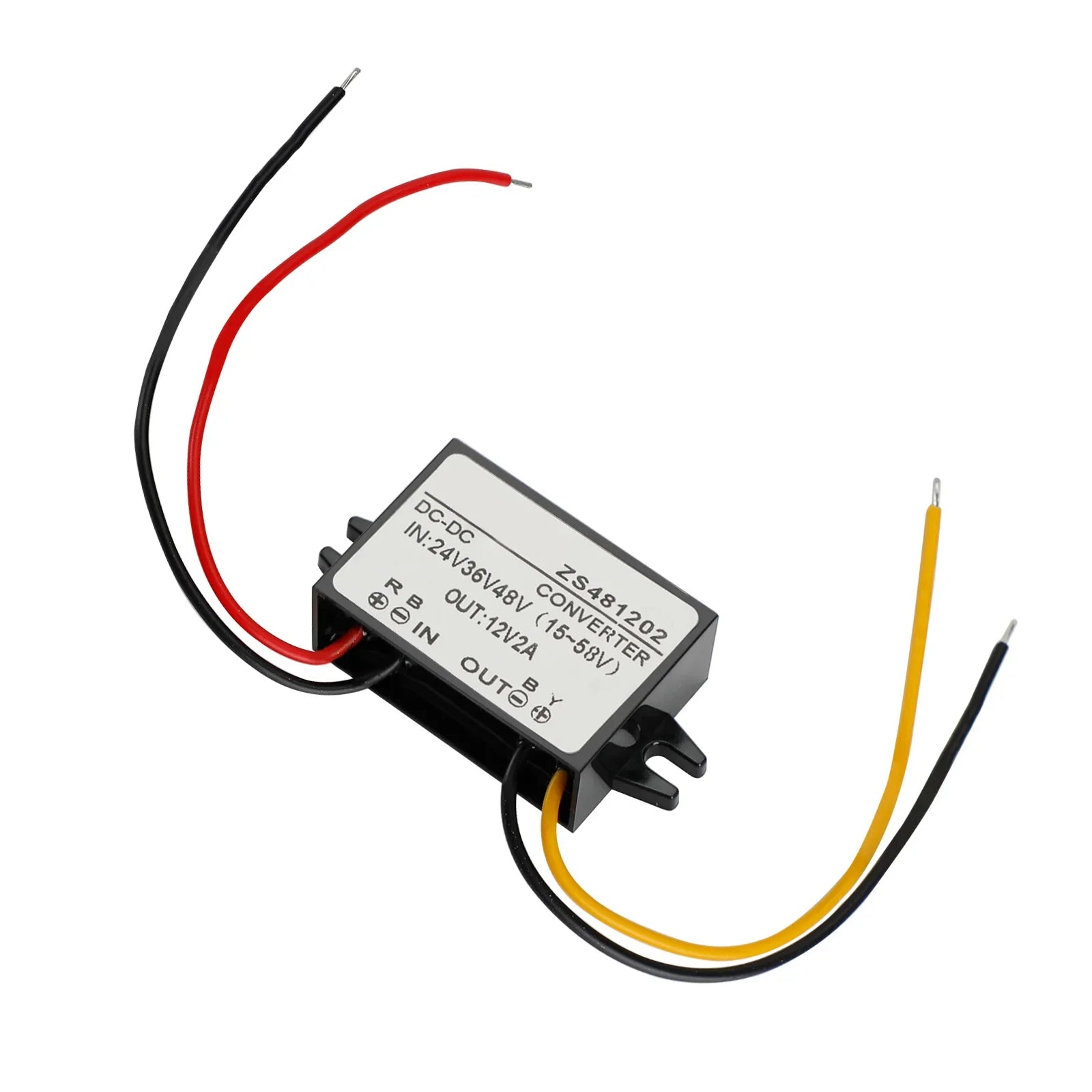 Convertisseur DC-DC étanche 24V 36V 48V Module d'alimentation abaisseur à 12V