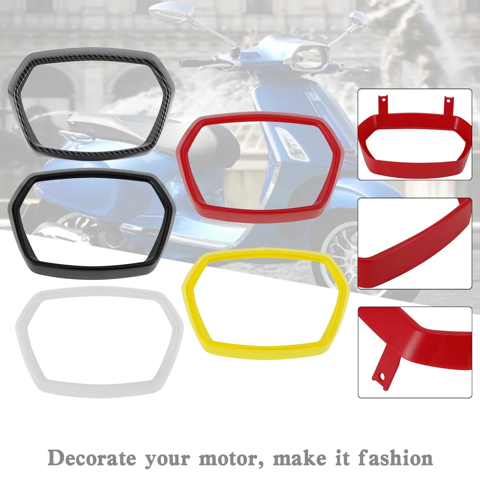 2016-2022 Vespa Sprint 150 Bisel Trim Rim Tap Guard Cover Falhouse