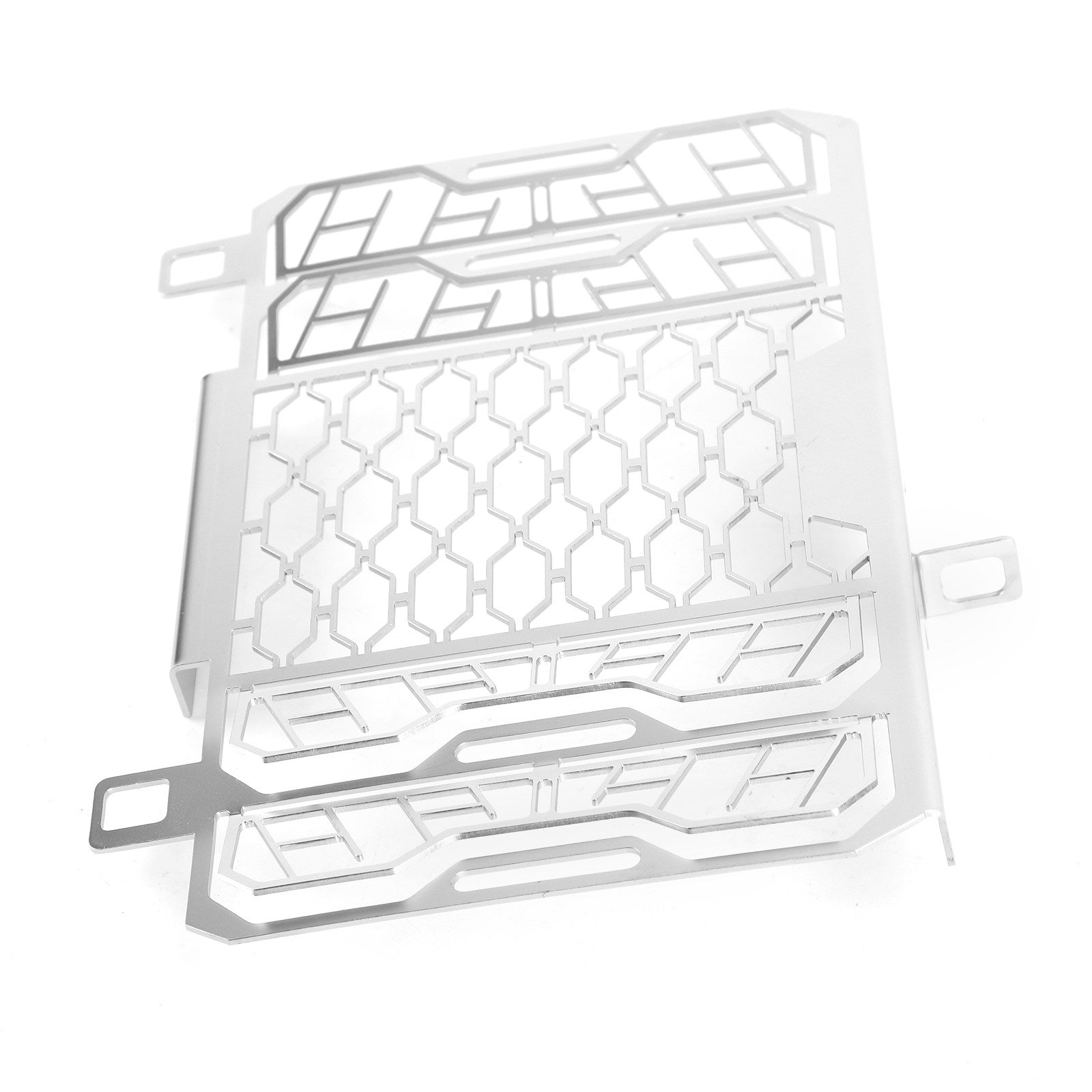 Coperchio protezione radiatore in acciaio inossidabile argento per Honda CB500X 2013-2020 Generico